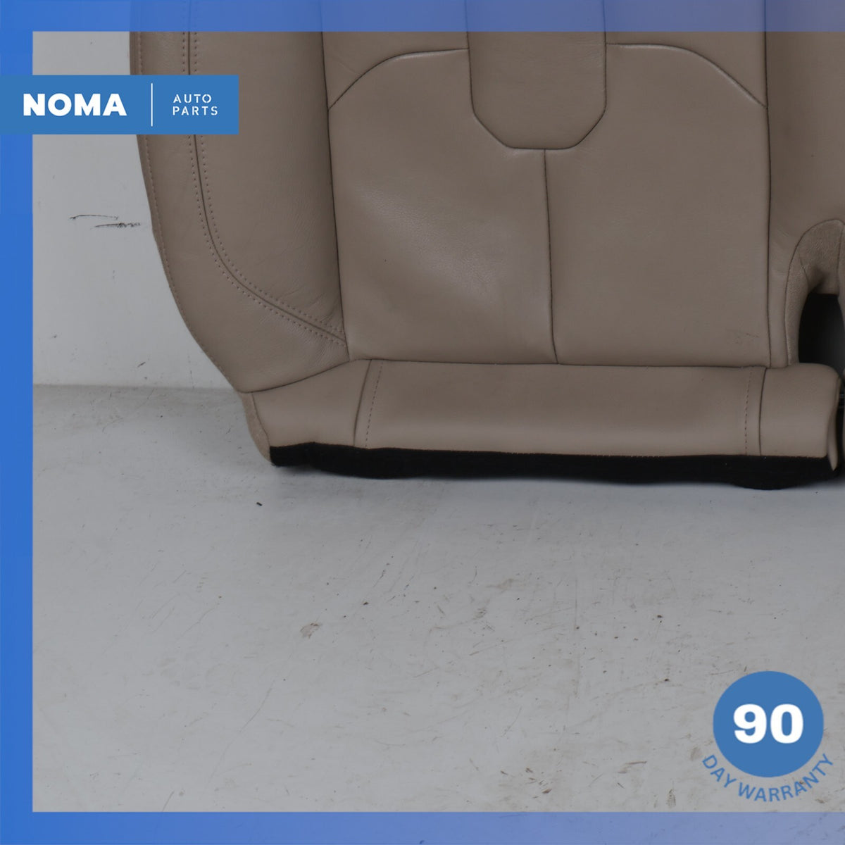 12-15 LR Range Rover Evoque L538 Rear Back Lower Bottom Seat Cushion Beige OEM - photo 7