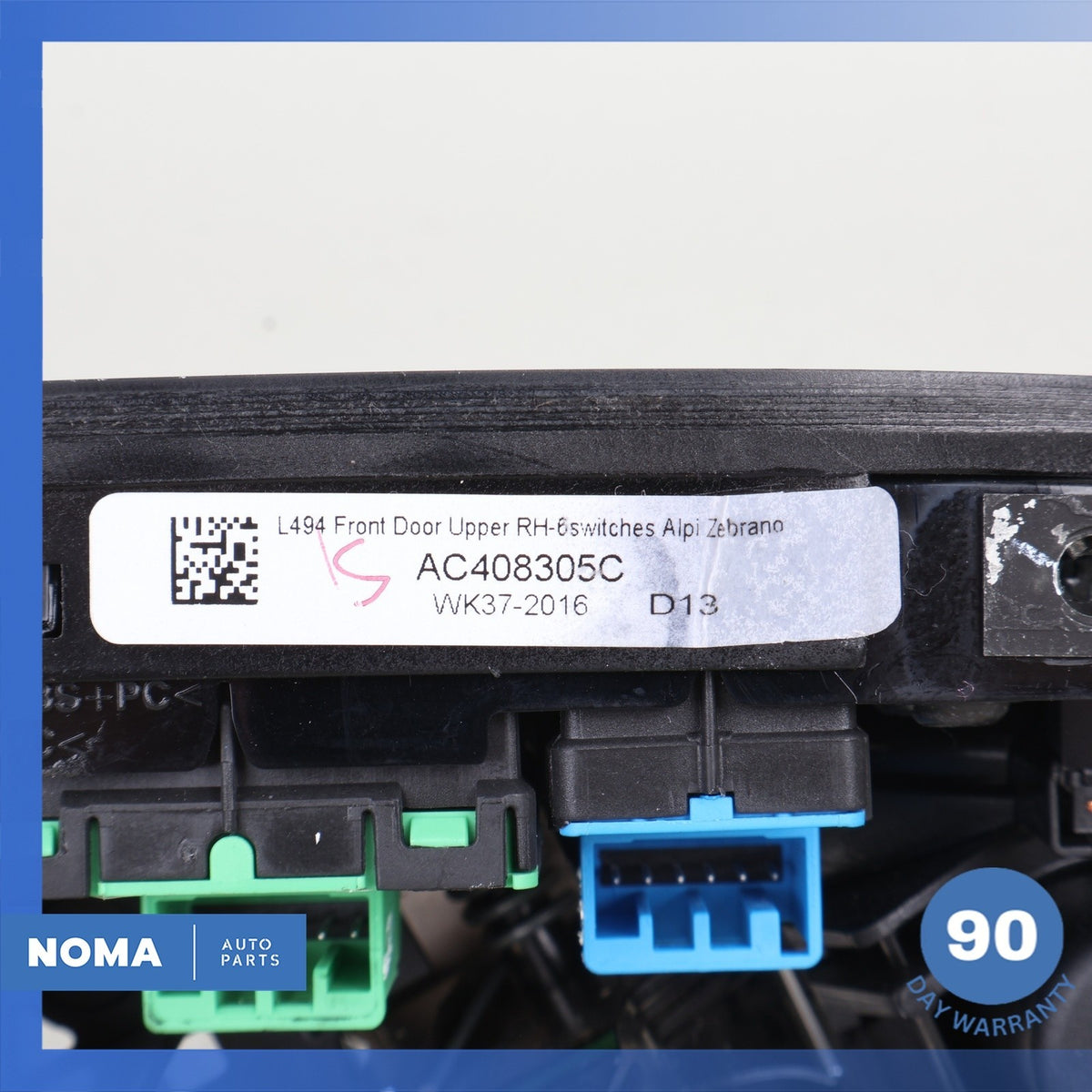 13-17 Range Rover Sport L494 L405 Interior Door Panel Door Handles Set Wood OEM - photo 14