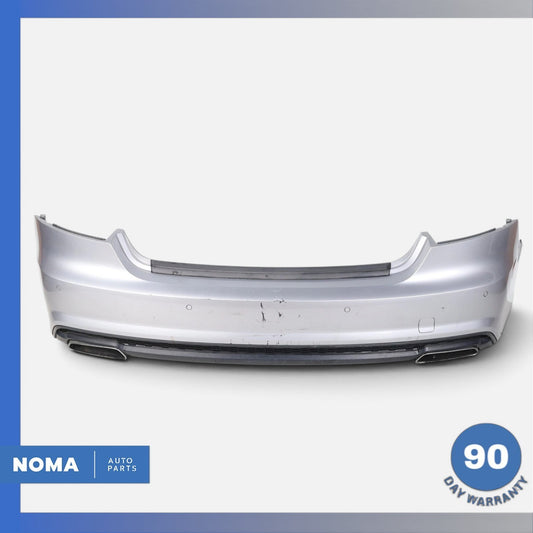16-18 Audi 4G8 A7 Rear Bumper Cover Assembly Silver 4G8807067BB OEM - photo 1