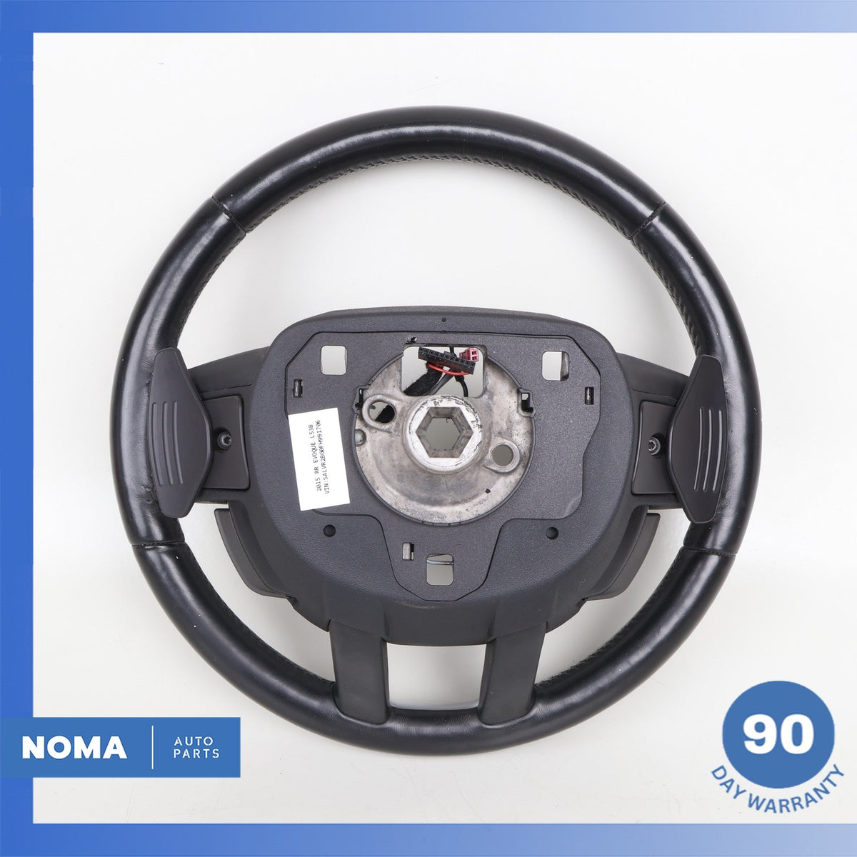 12-19 Land Rover Range Rover Evoque L538 Steering Wheel Black OEM - photo 11