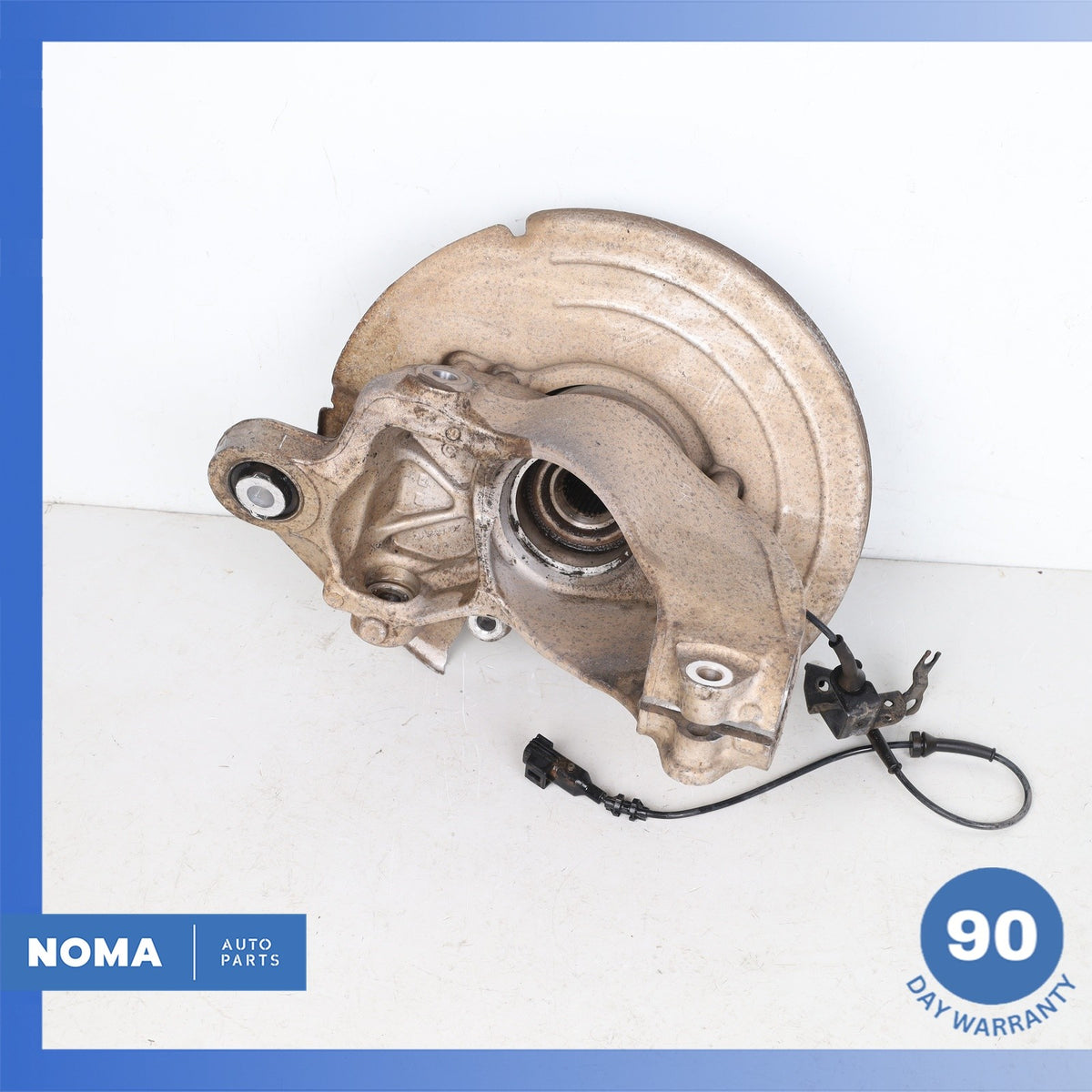 12-19 LR Range Rover Evoque L538 Rear Right Spindle Knuckle Hub w/ Shield OEM - photo 8