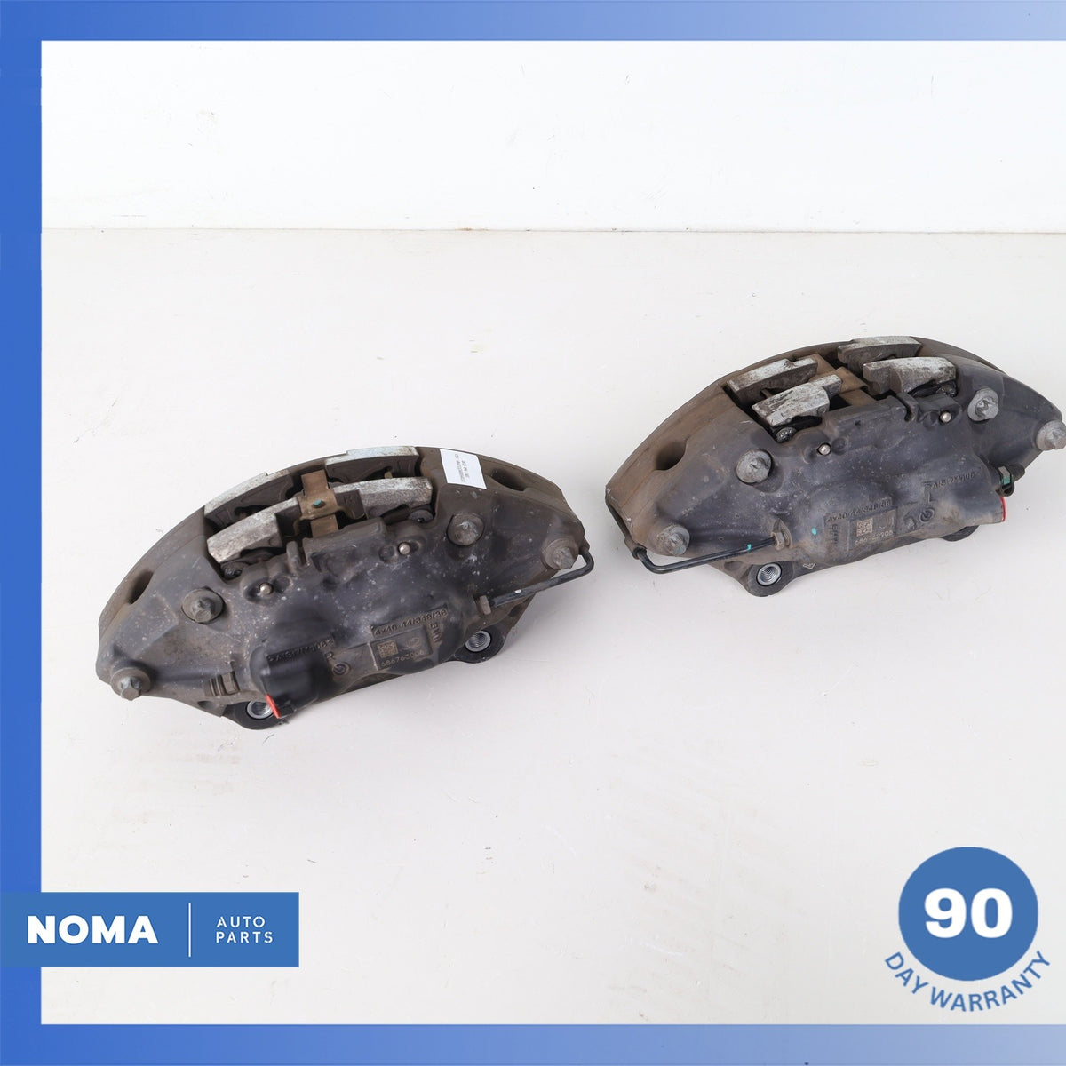 16-24 BMW G12 740i 840i 640i 540i Front Left & Right Brake Caliper Set OEM 76k - photo 17