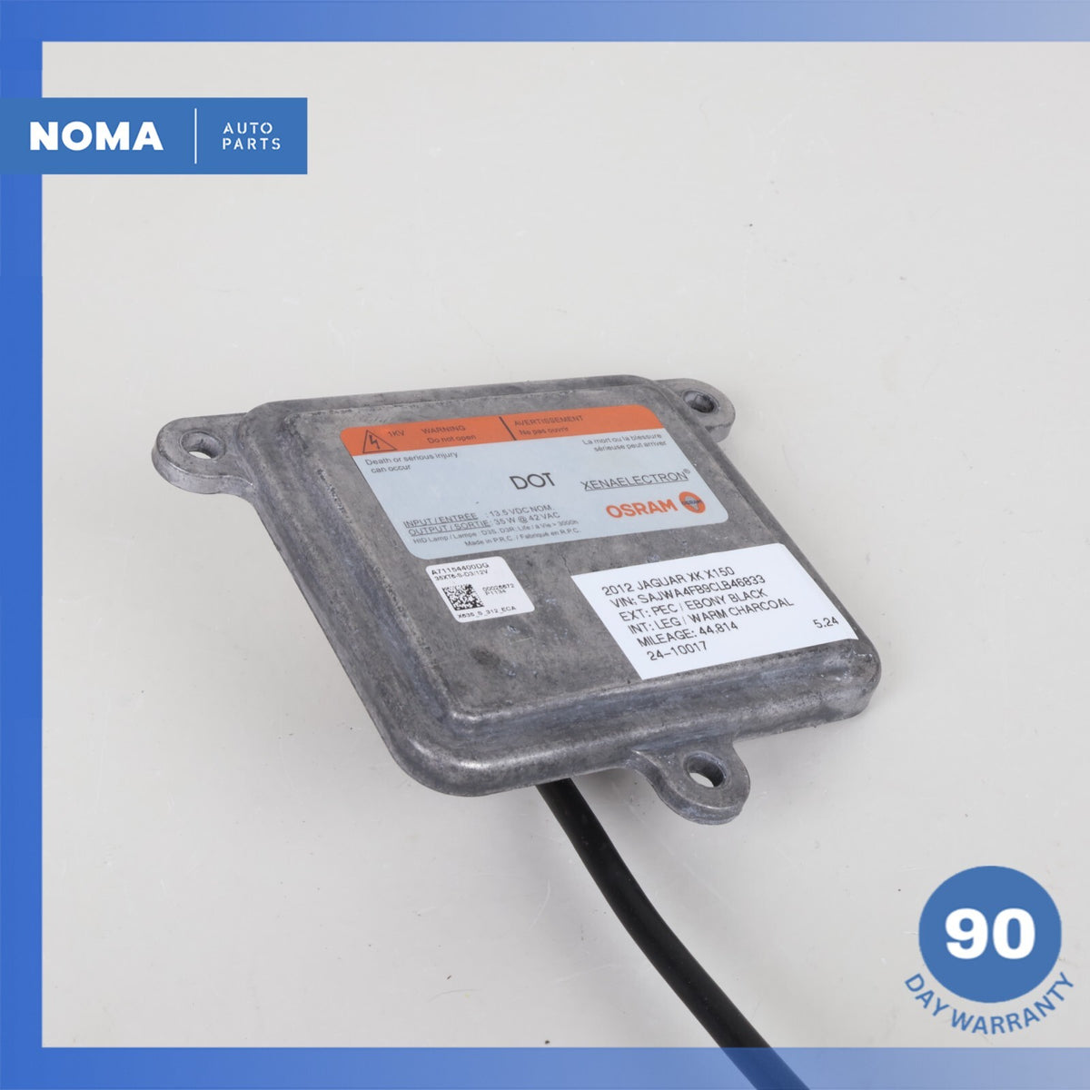 12-15 Jaguar X150 XK XF XKR XFR Xenon Headlight Ballast OSRAM BJ3213C170AA OEM - photo 7