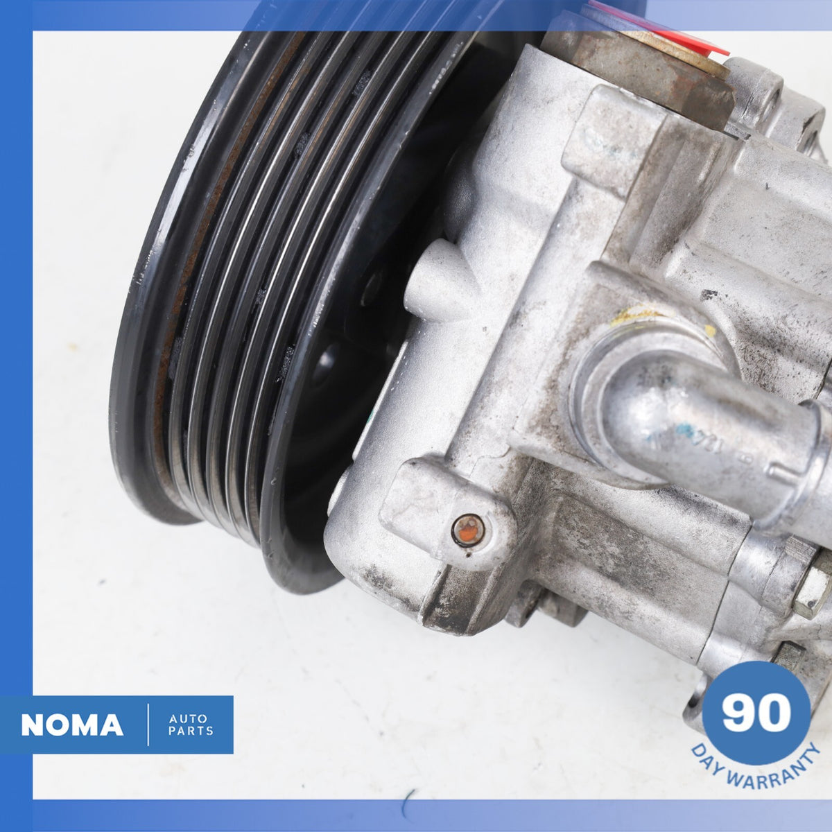 10-19 Jaguar X351 XJ 3.0L 5.0L Power Steering Pump Assembly 8W833A674AB OEM - photo 7