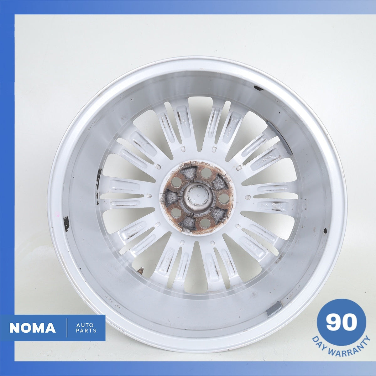 17-23 Land Rover L462 Discovery 5 8.5 x R20 20" Wheel Rim Silver LR081589 OEM - photo 9