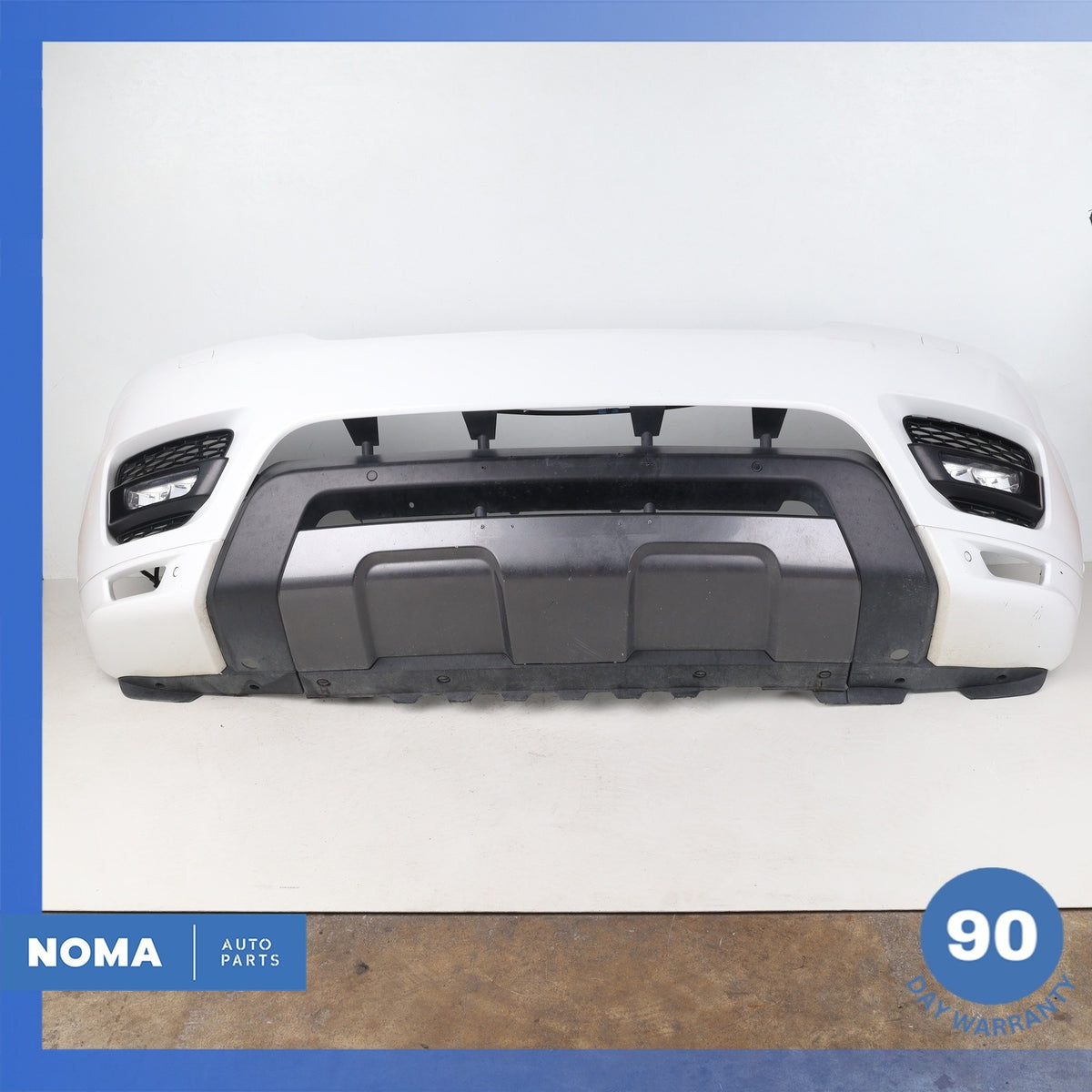 14-17 LR Range Rover Sport L494 Front Bumper Cover Panel Assembly White OEM - photo 14