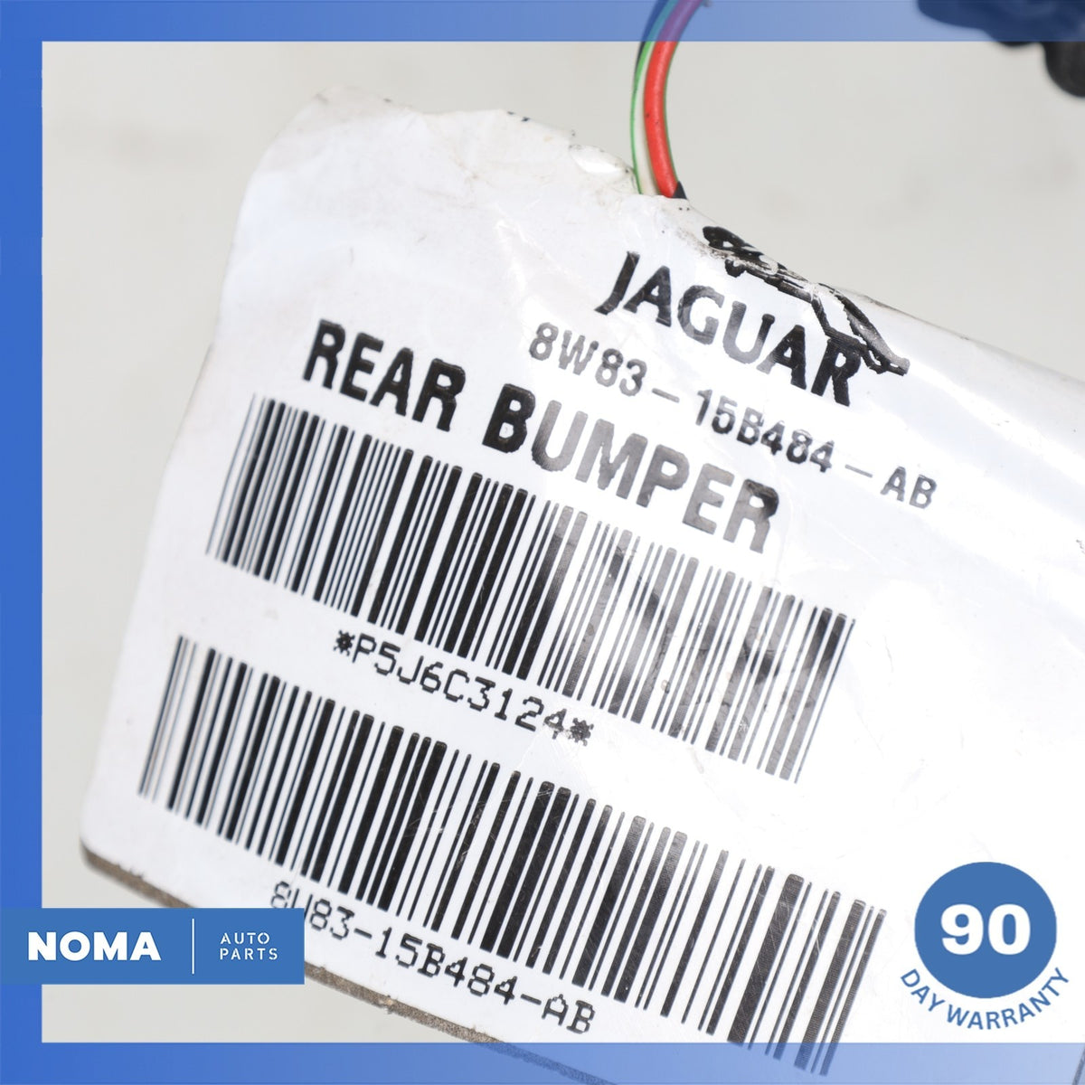 10-15 Jaguar X150 XK Rear Bumper Wire Wiring Harness 8W8315B484AB OEM - photo 8