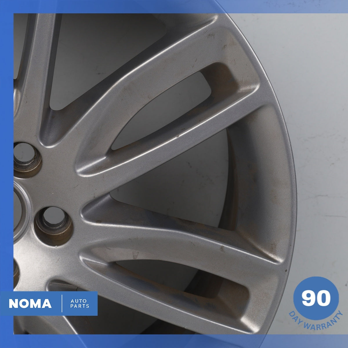 16-23 Jaguar X260 XF XE Razor 8 x R19 19" Wheel Rim Silver T2H4954 OEM - photo 8