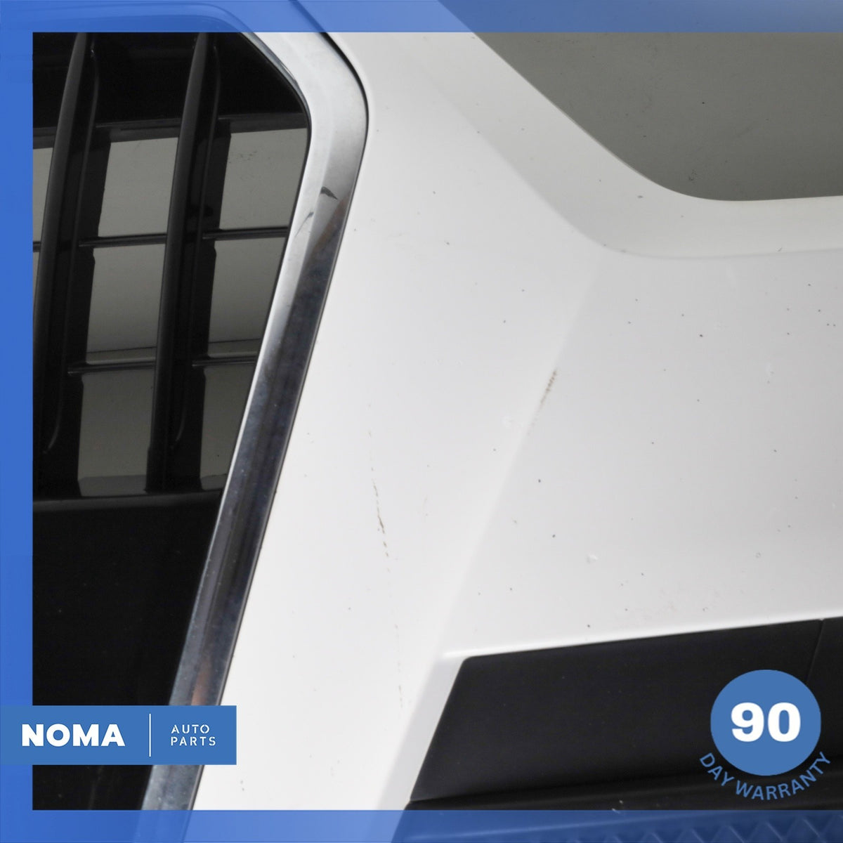 15-18 Audi 8U Q3 Front Bumper Cover Panel Assembly White OEM - photo 4