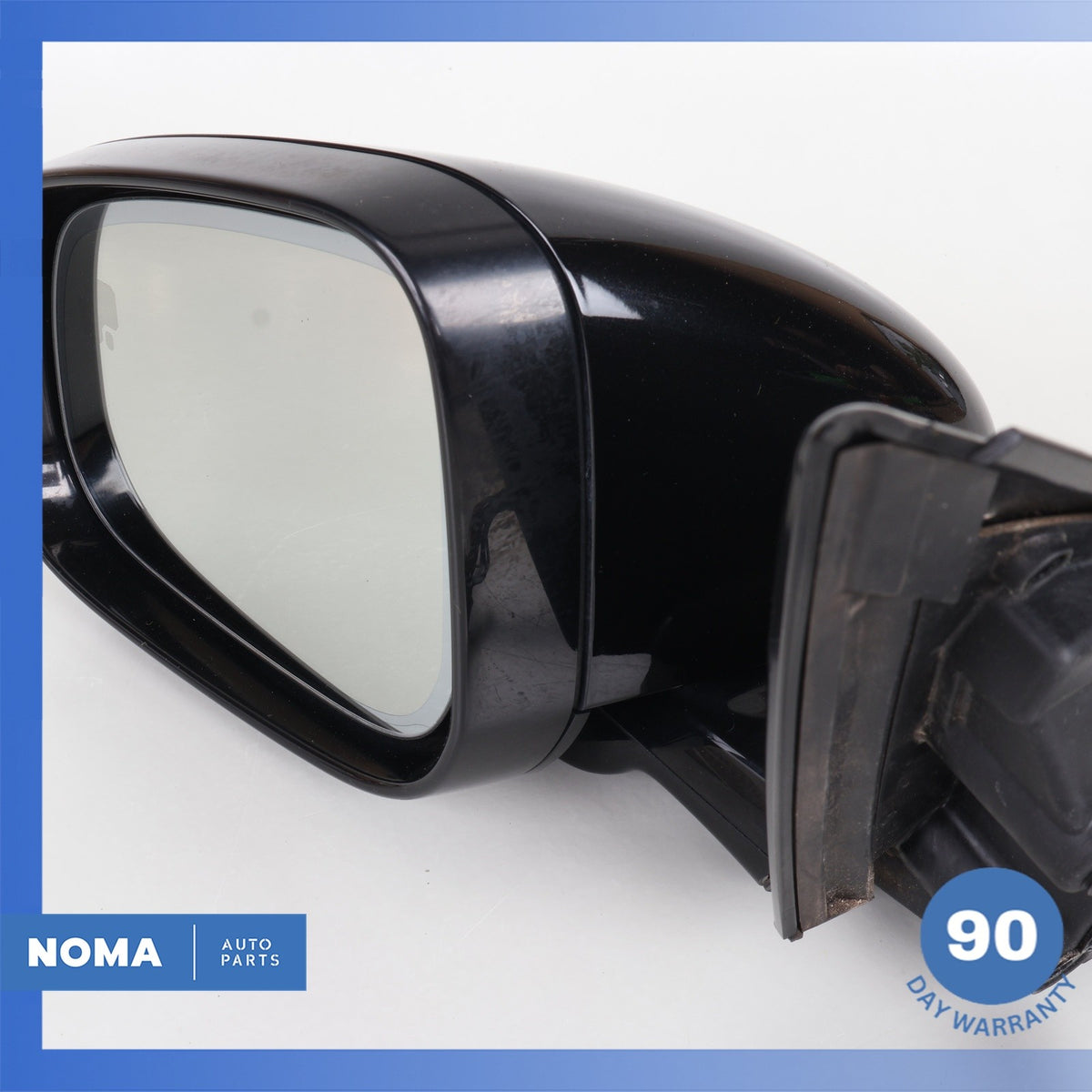 10-19 Jaguar X351 XJ XJR Left Side Rear View Door Mirror w/ Blind Spot OEM - photo 3