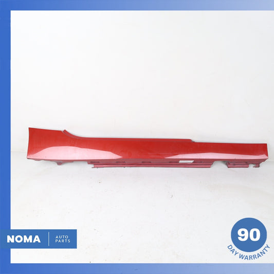 09-16 BMW E89 Z4 Right Passenger Side Rocker Panel Side Skirt Red OEM - photo 1