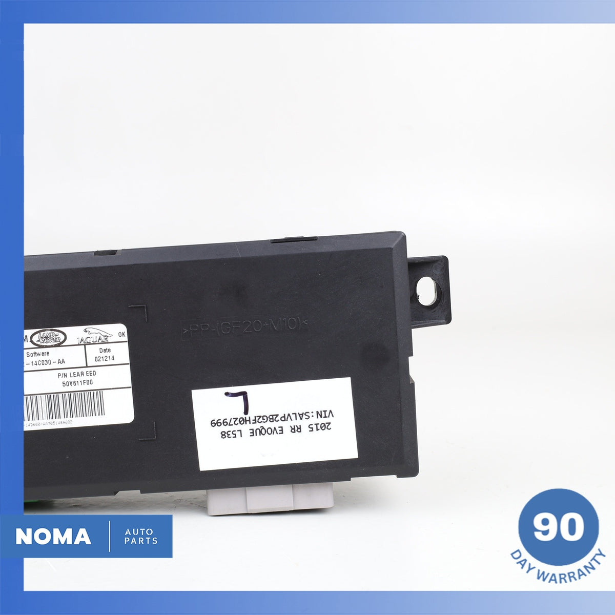14-15 LR Range Rover Evoque L538 Front Left Driver Seat Control Module OEM - photo 9