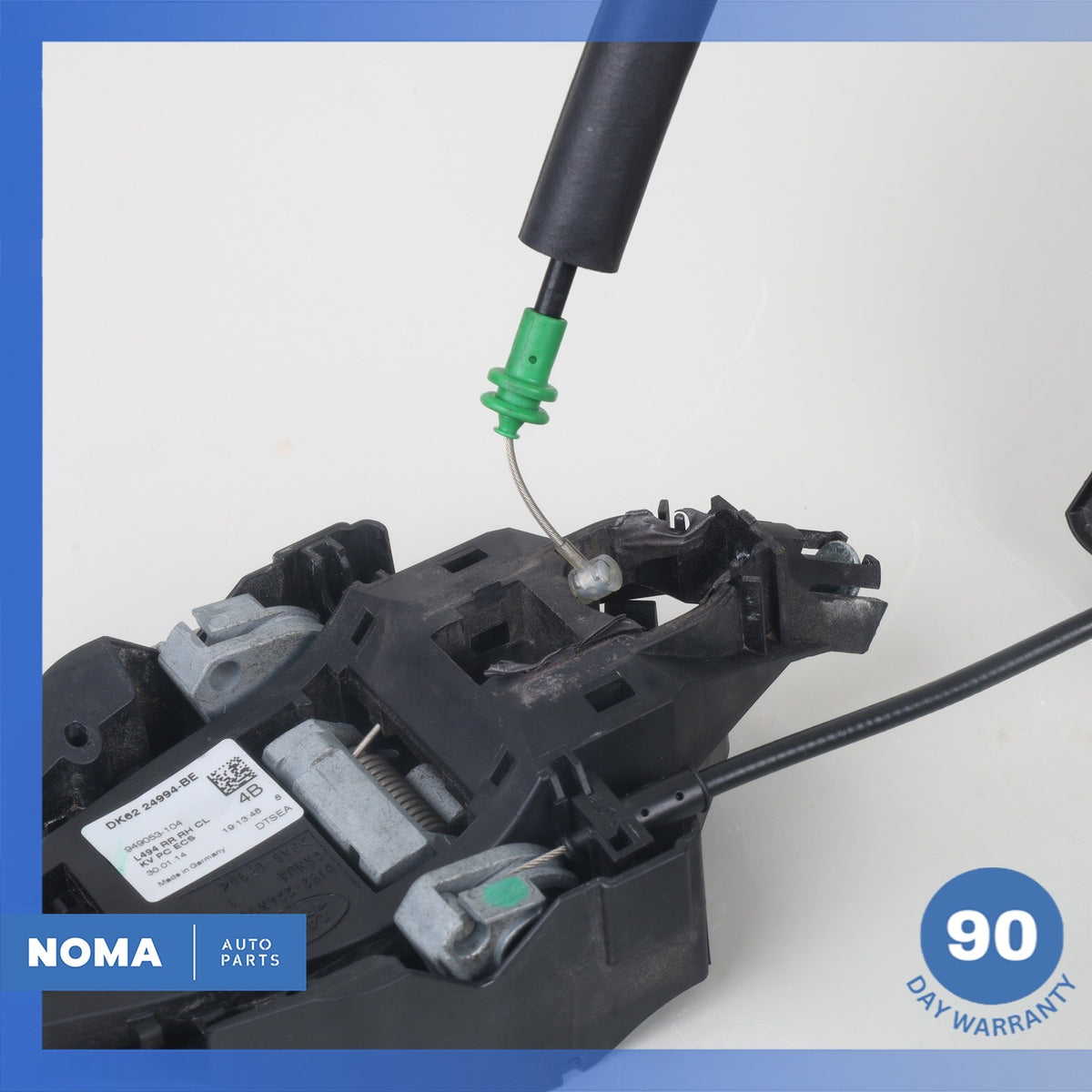13-17 LR Range Rover Sport L494 Rear Right Door Lock Actuator w/ Bracket OEM - photo 3