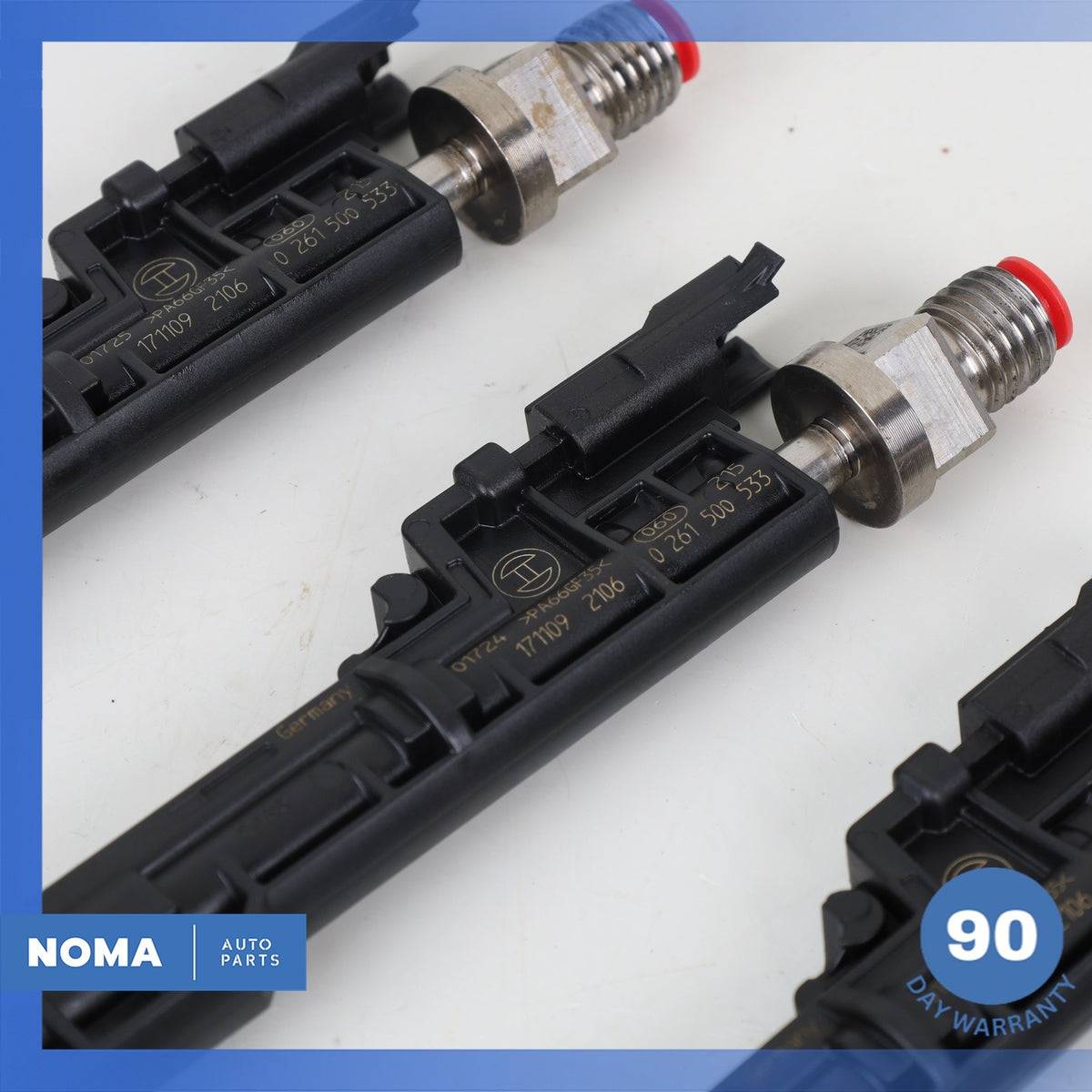 13-21 BMW F15 X5 435i M4 535i S55 N55 3.0L Engine Fuel Injector Set of 6 OEM - photo 18