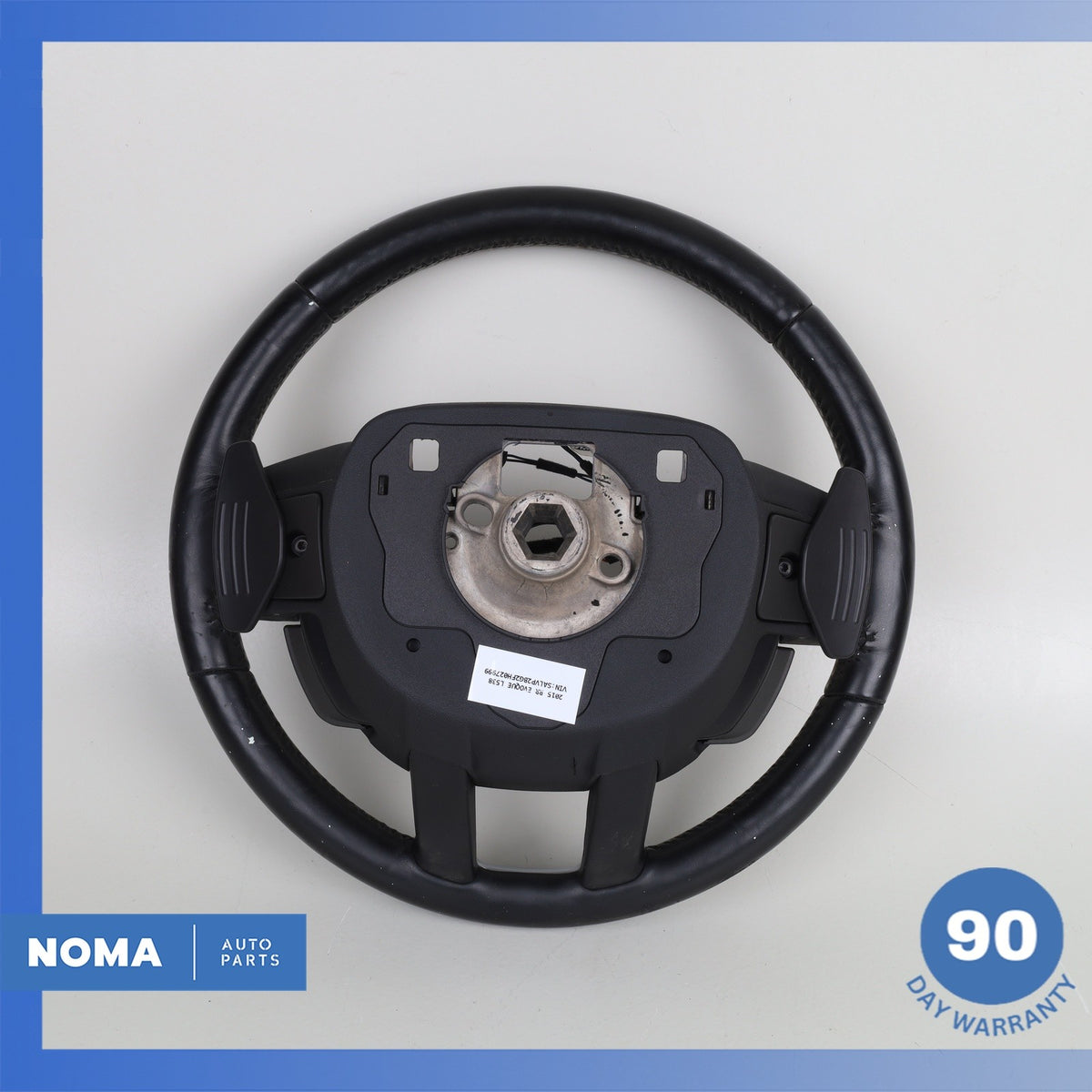 12-19 Land Rover Range Rover Evoque L538 Steering Wheel Black OEM - photo 11
