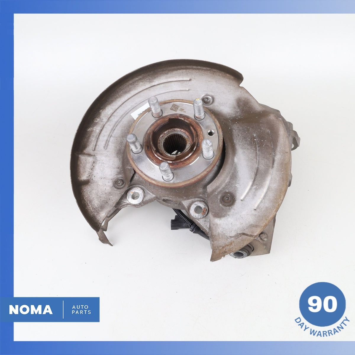 17-21 Range Rover L560 Velar Rear Right Spindle Knuckle Hub w/ Shield OEM - photo 2