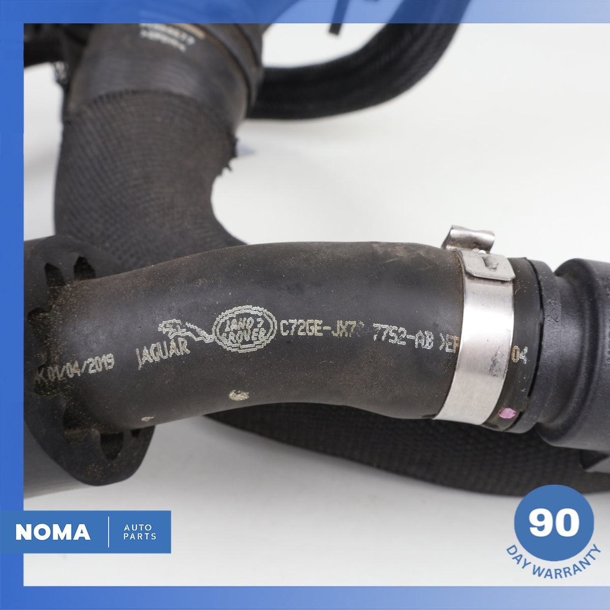 Jaguar X260 XF 2.0L AJ200 Engine Motor Coolant Hose Pipe JX737752AB OEM 35k - photo 13
