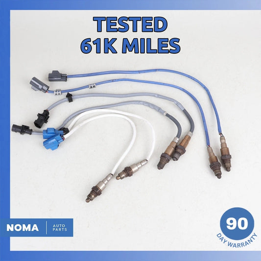 16-18 Jaguar X760 XE 3.0L Upstream Downstream Heated Oxygen Sensor Set OEM 61k - photo 1