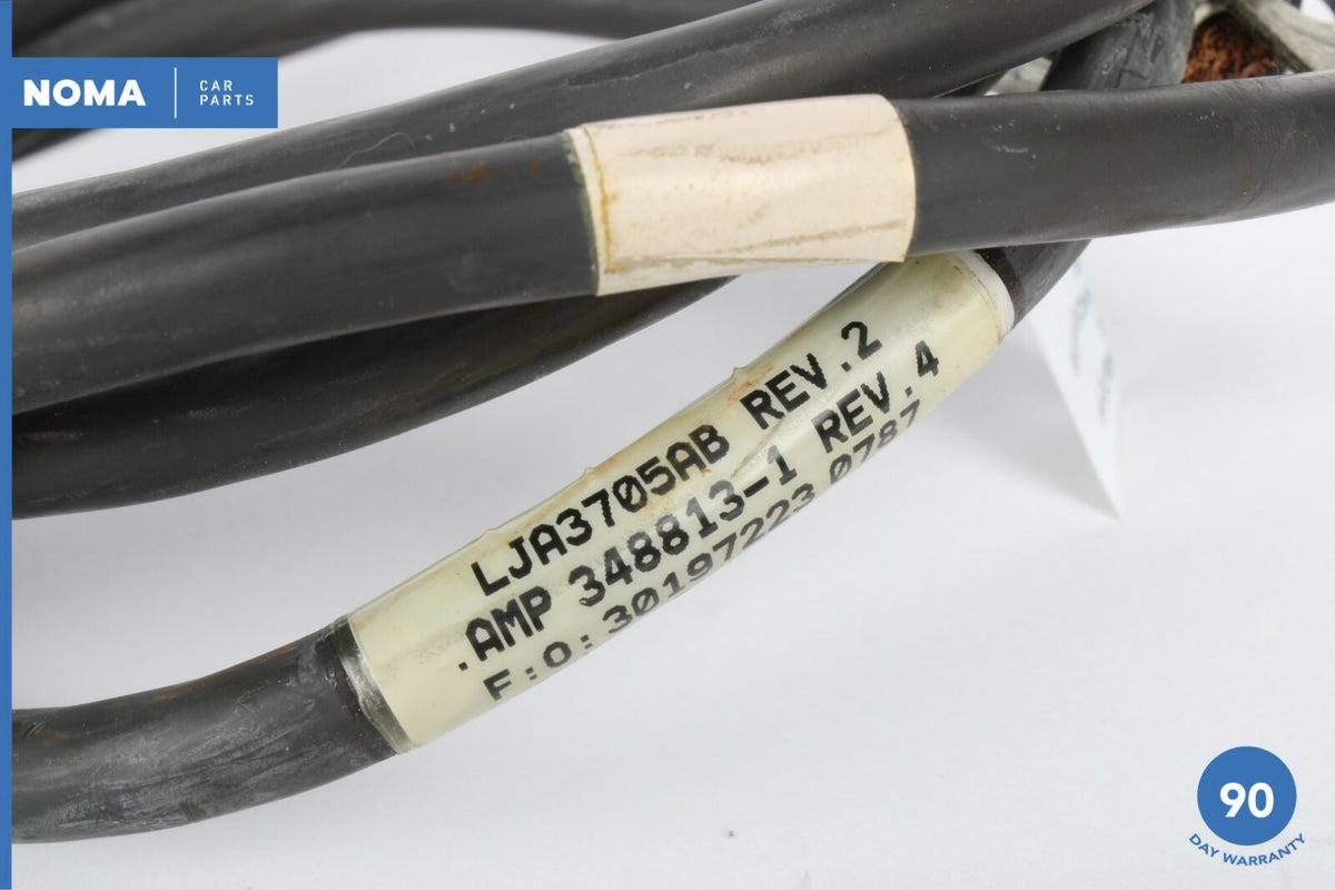 97-99 Jaguar XK8 X100 Conv Left Side Positive Battery Cabin Cable LJA3705AB OEM - photo 3