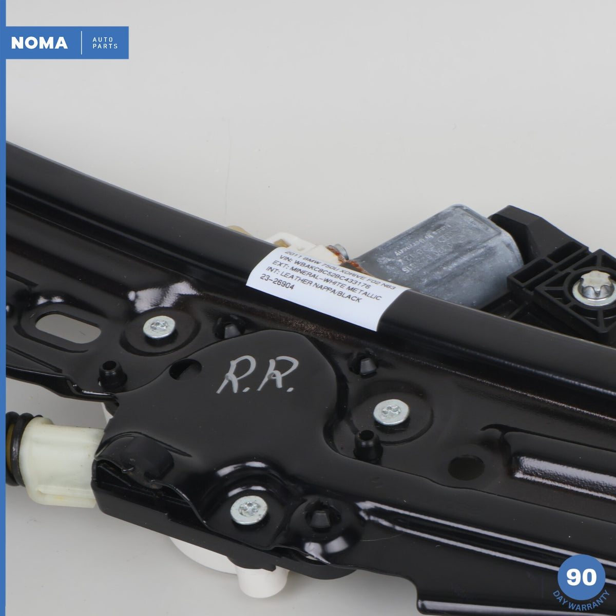 09-15 BMW 750Li F01 Rear Right Side Window Motor Regulator 51357182616 OEM - photo 12