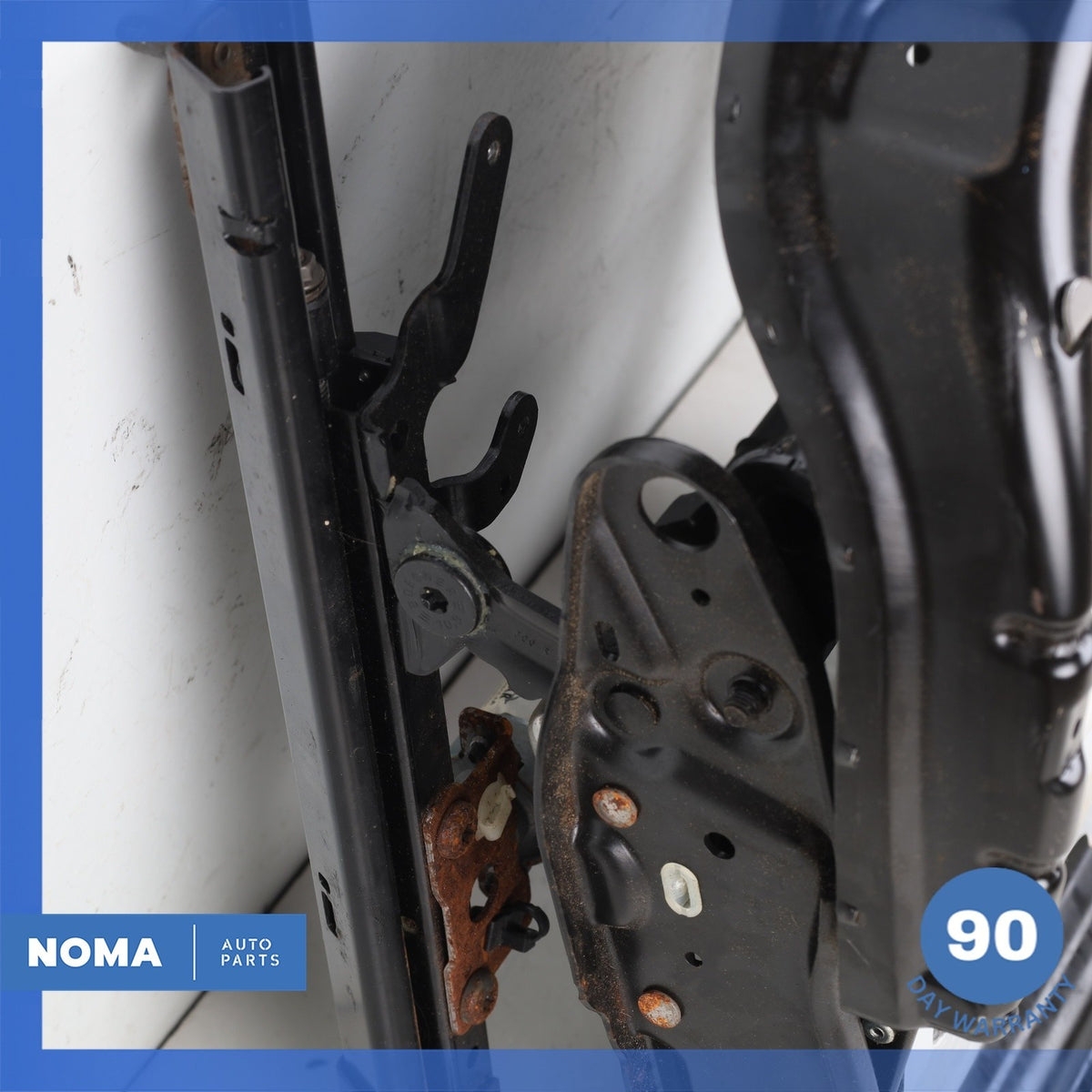 10-15 Jaguar X250 XF XFR Front Right Passenger Seat Lower Track Frame Rail OEM - photo 9