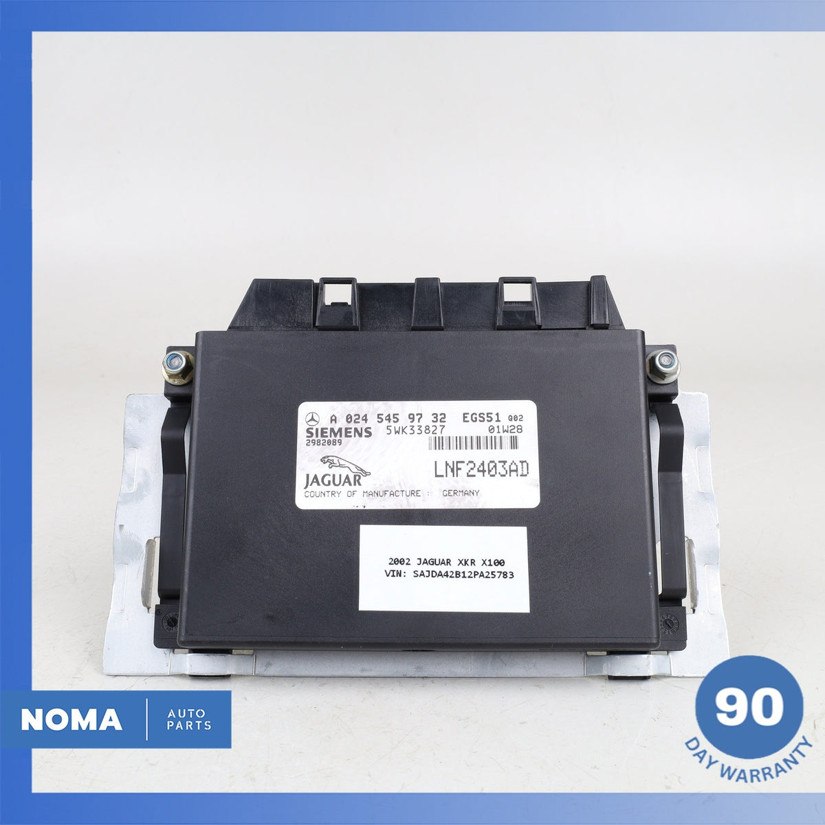 Jaguar X100 XKR TCU TCM Transmission Control Module LNF2403AD OEM - photo 6