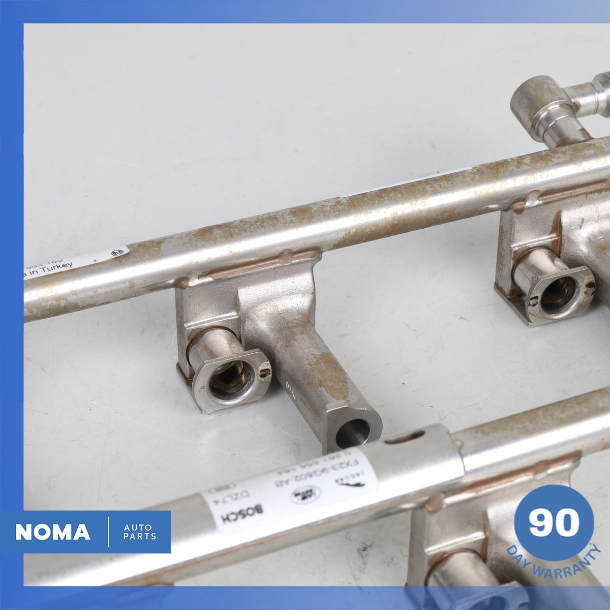 13-21 Jaguar X152 F-Type LR4 3.0 AJ126S Engine Fuel Injection Rail Set OEM 40k - photo 5