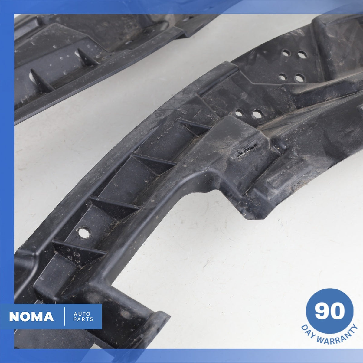 13-17 LR Range Rover L405 Front Left & Right Bumper Bracket CK5216F073AC OEM - photo 4