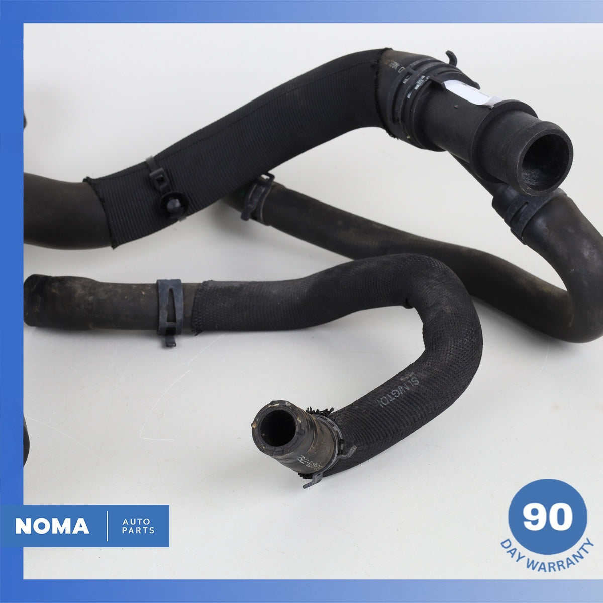 17-20 Jaguar X760 XE XF 2.0L Engine Motor Cooling Hose w/ Thermostat Set OEM - photo 2
