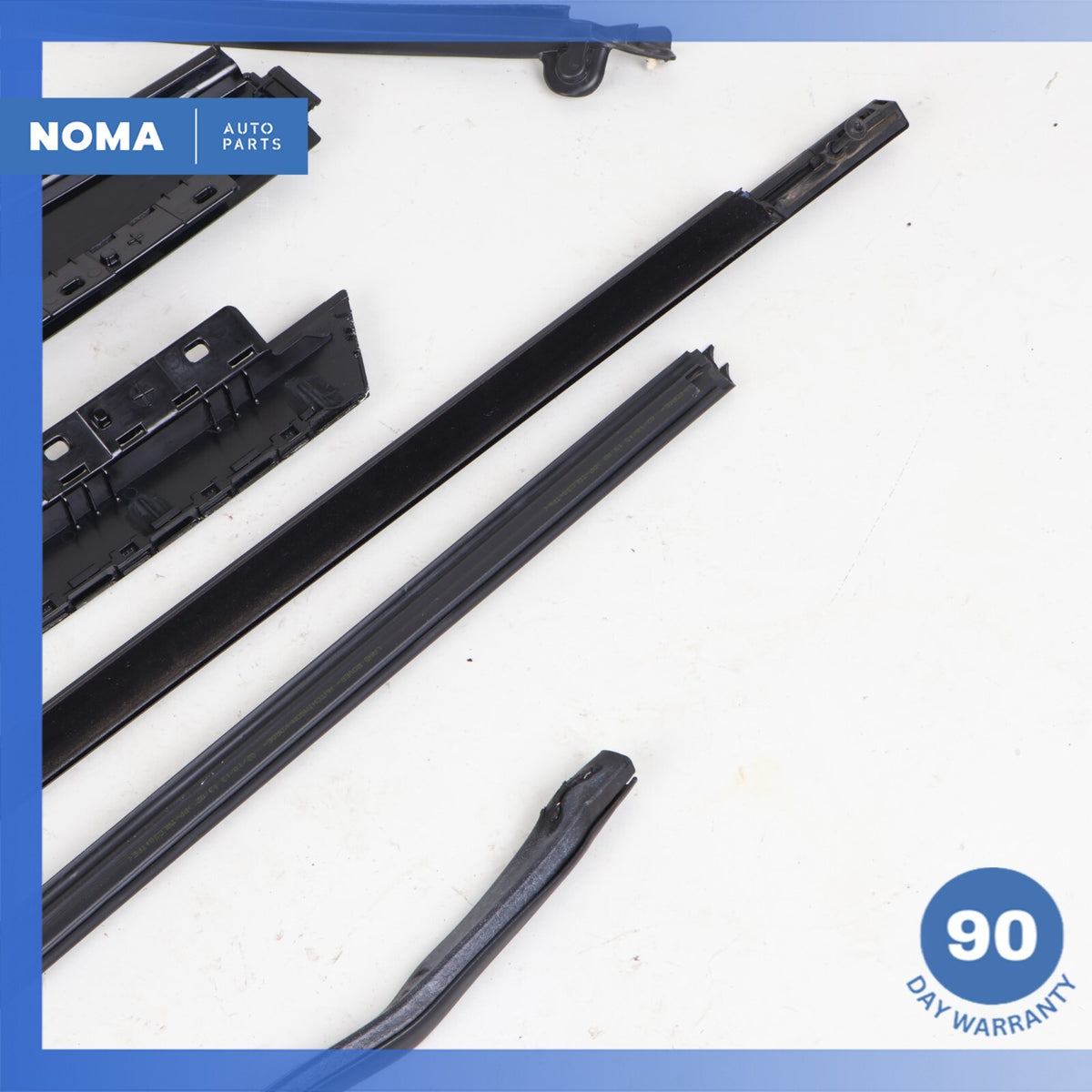 12-19 LR Range Rover Evoque L538 Rear Right Outer Door Window Molding Set OEM - photo 15
