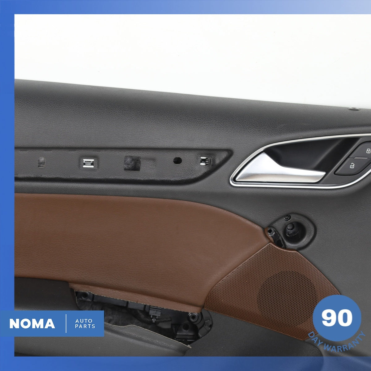 Audi 8U Q3 Front Left Driver Door Panel Cover Trim Black OEM - photo 3