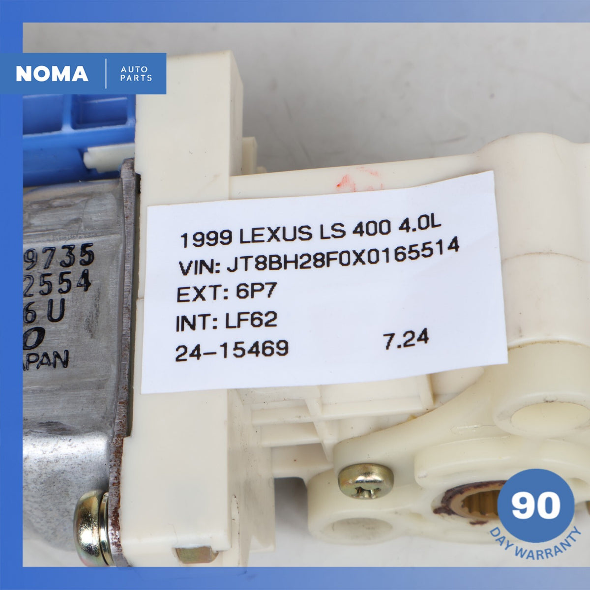 95-00 Lexus UCF20 LS400 Front Right Side Seat Tilt Adjustment Motor OEM - photo 13
