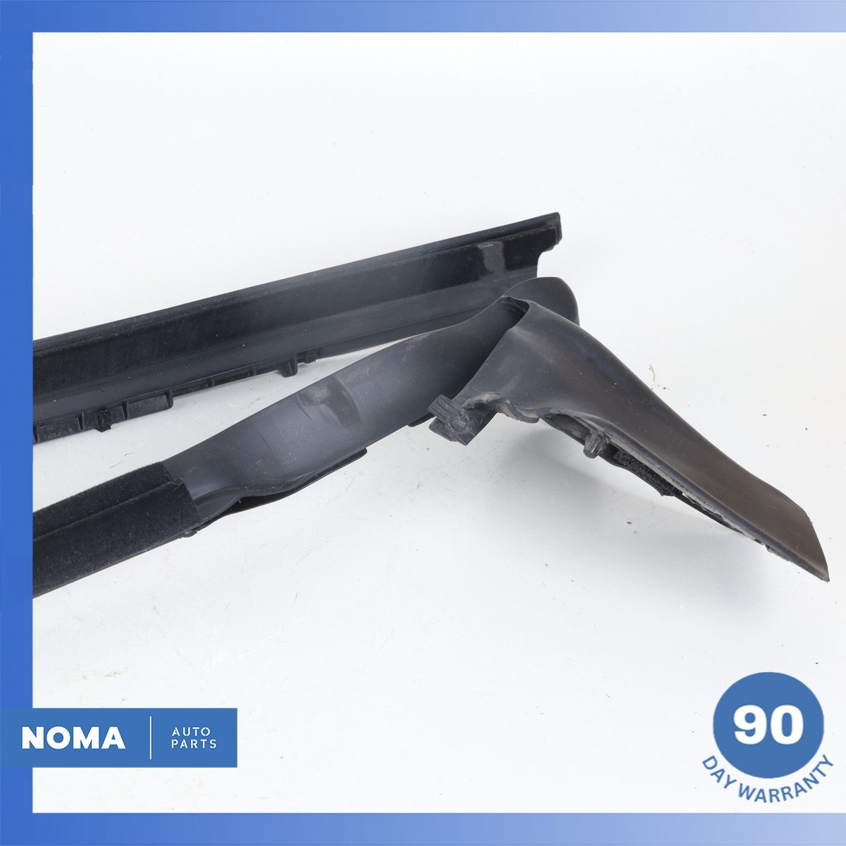 17-19 RR Evoque L538 Convertible Right Side Quarter Window Molding Seal Set OEM - photo 2