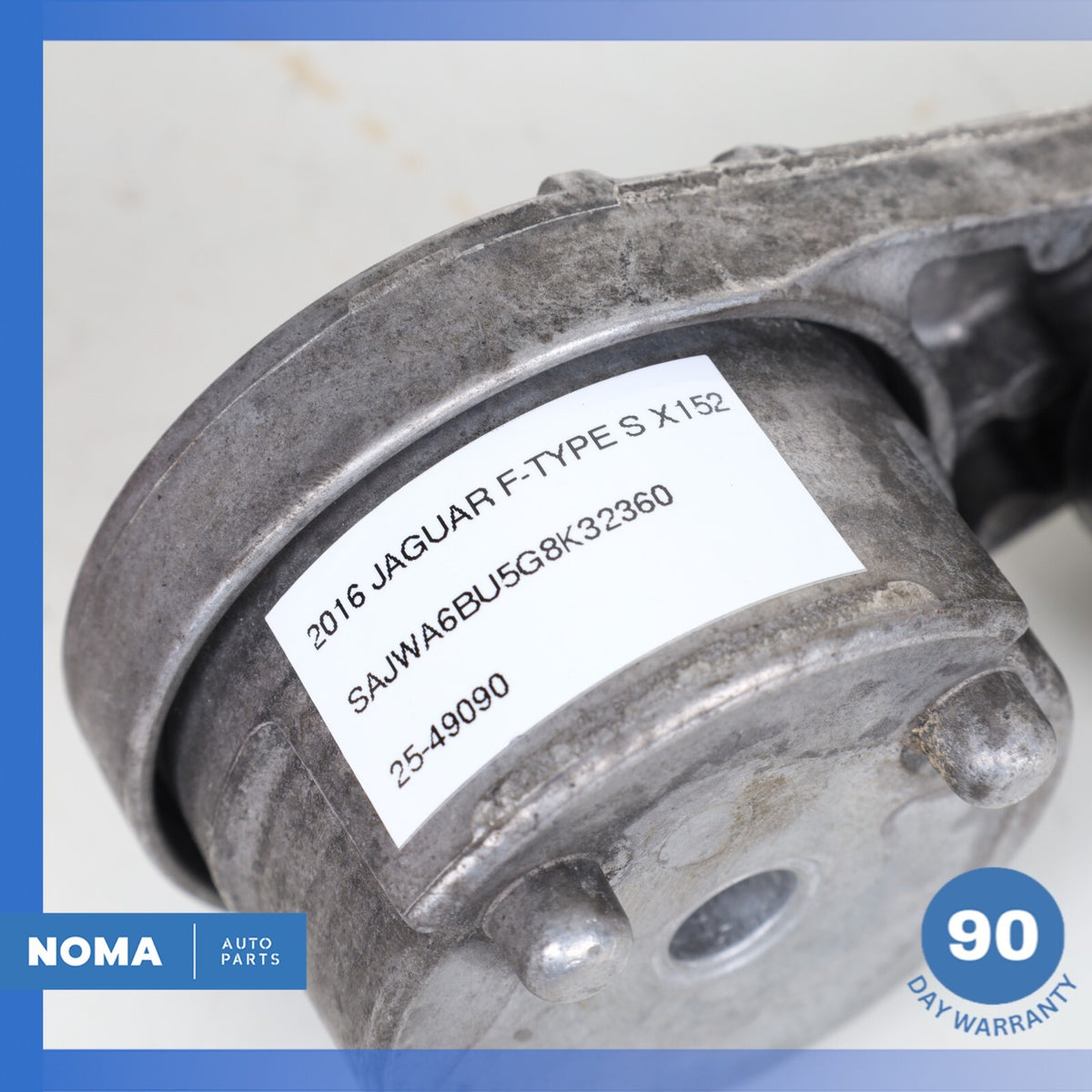 2016 Jaguar X152 F-Type Engine Motor Drive Belt Tensioner Idler Pulley OEM 65k - photo 8
