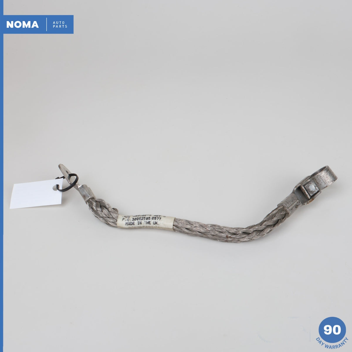 97-06 Jaguar XK8 XKR X100 Battery Ground Negative Cable Braided LNC3695AC OEM - photo 1