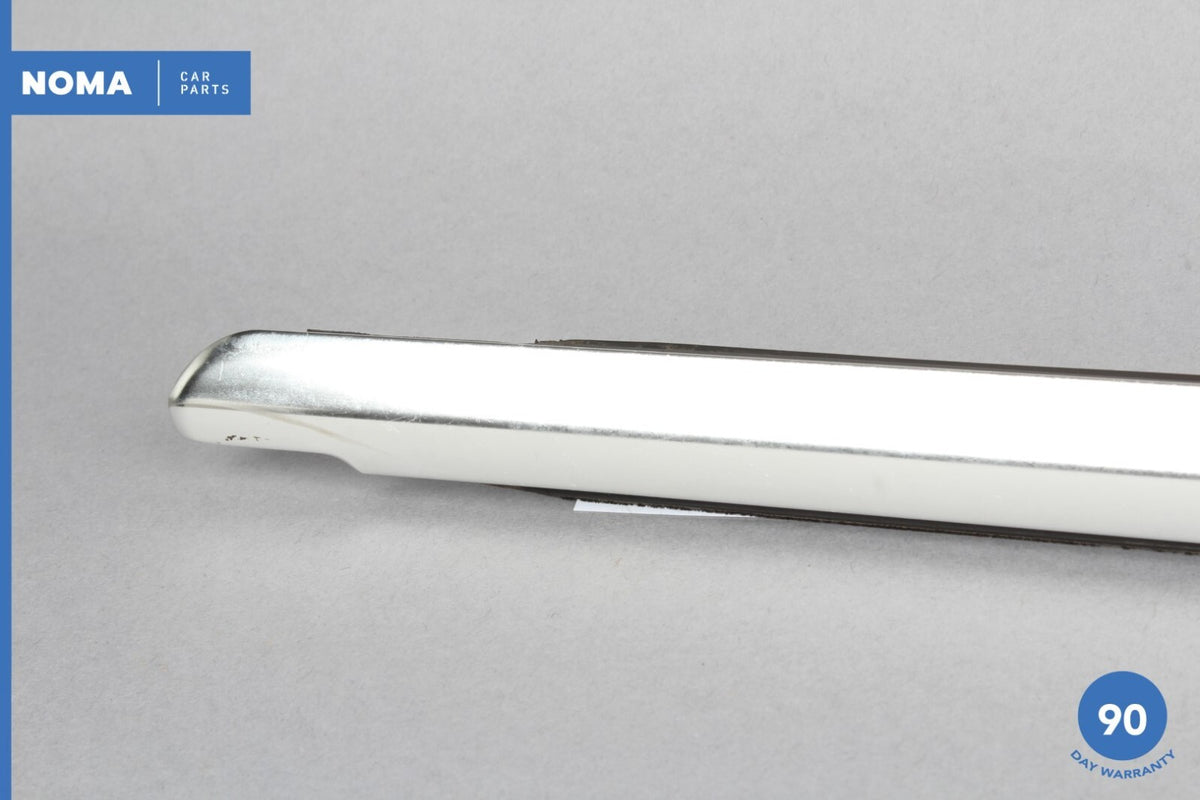 03-08 Jaguar S-Type X206 Rear Left Door Exterior Window Molding Seal Chrome OEM - photo 6