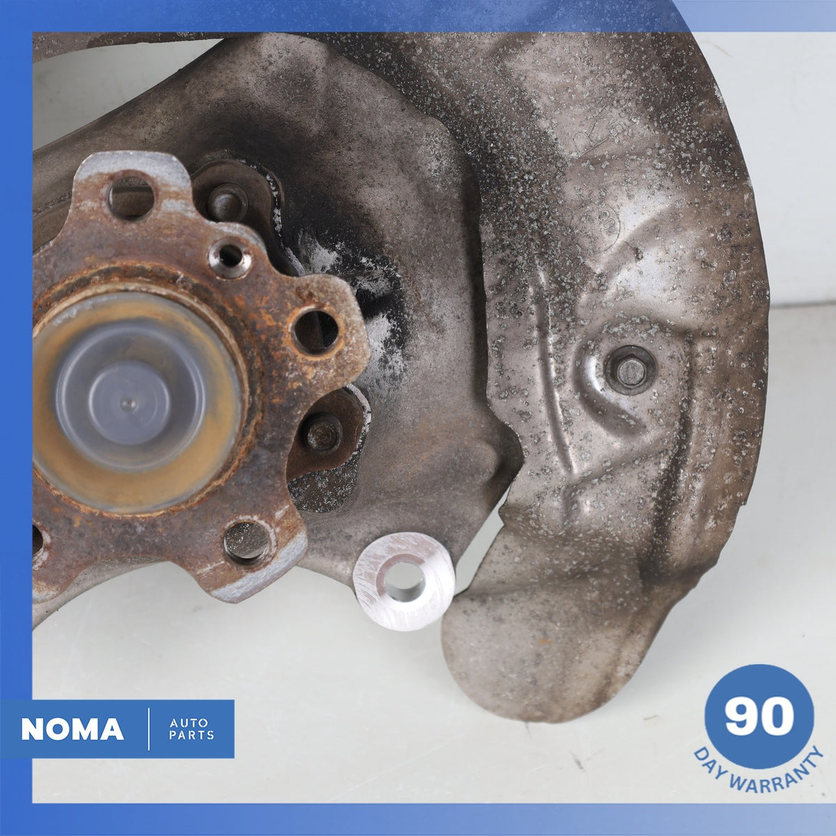 16-22 BMW G12 740Li 750i RWD Front Right Spindle Knuckle Hub 31206884378 OEM 76k - photo 3