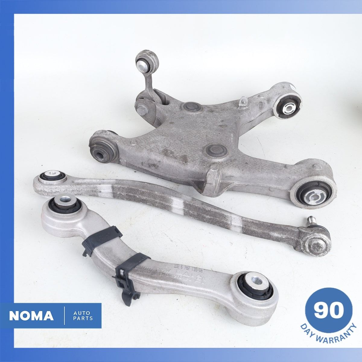 09-19 BMW F10 550i ActiveHybrid 5 740i Rear Left Control Arm Set OEM - photo 1