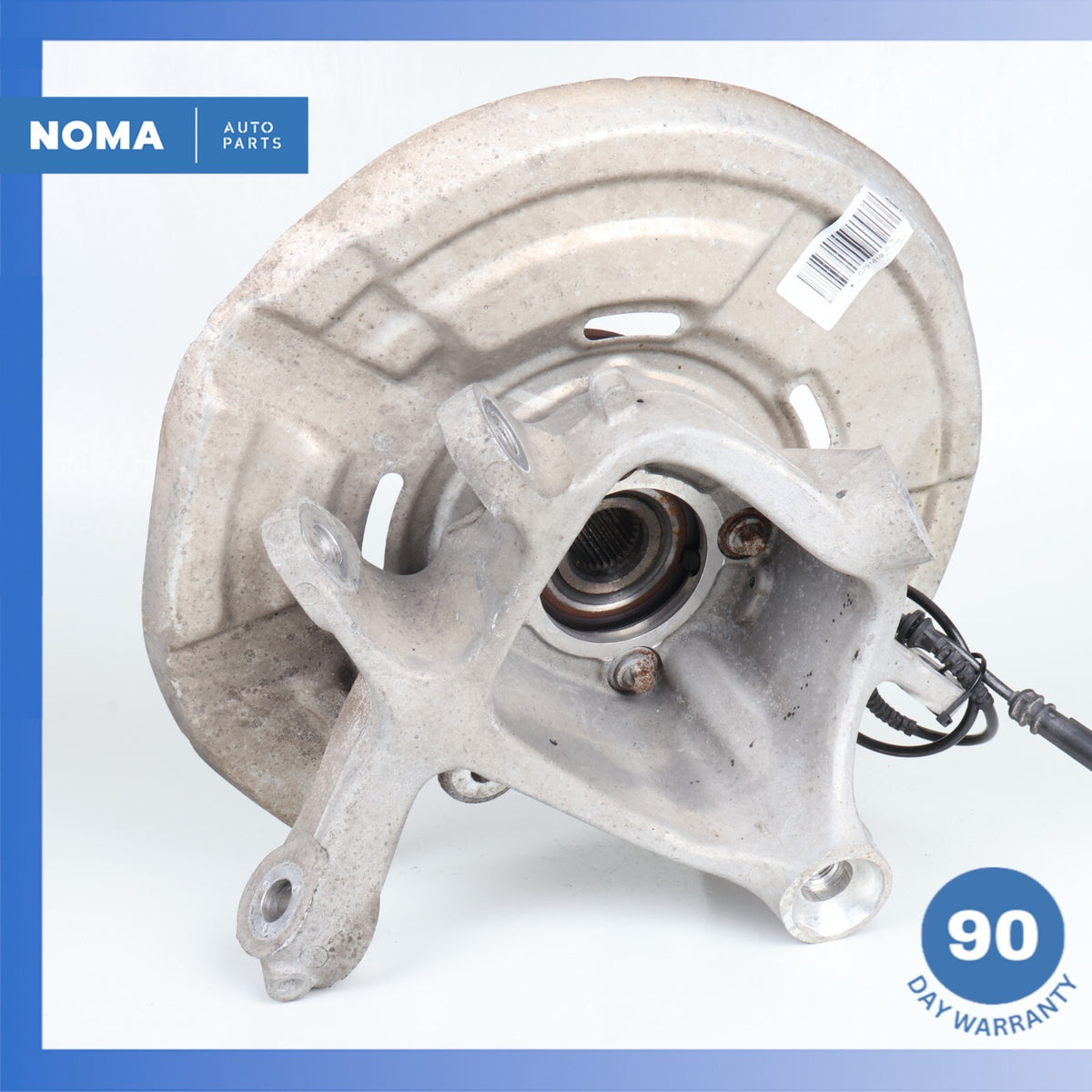 2013 BMW F10 ActiveHybrid 5 Rear Right Spindle Knuckle Hub w/ Shield OEM - photo 12