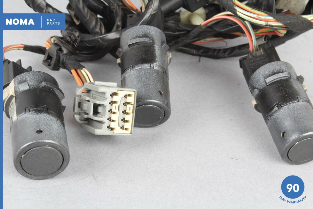 04-05 Jaguar XJ8 XJR VDP  X350 Rear Bumper Wire Wiring Harness w/ Sensors OEM - photo 7
