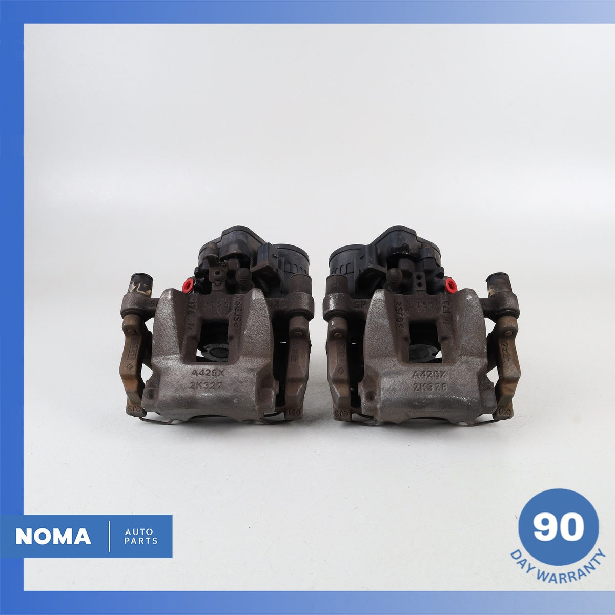 16-20 Jaguar X260 XF XE F-Pace Rear Brake Caliper w/ Actuator Set OEM - photo 2