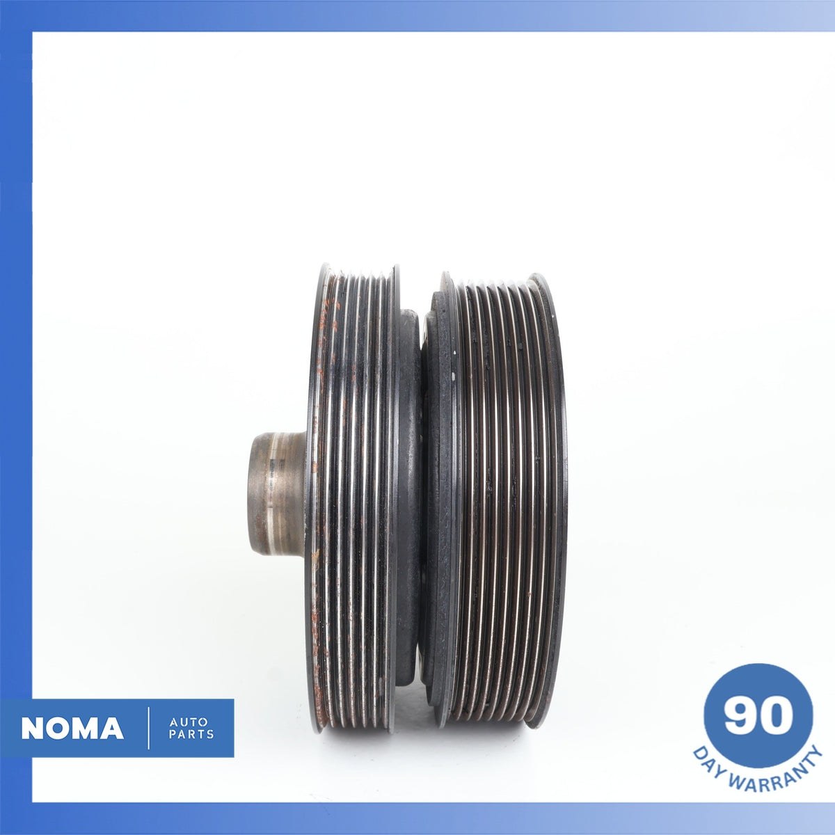 10-23 LR Range Rover Sport L494 F-Type XF Engine Crankshaft Balancer Pulley OEM - photo 5