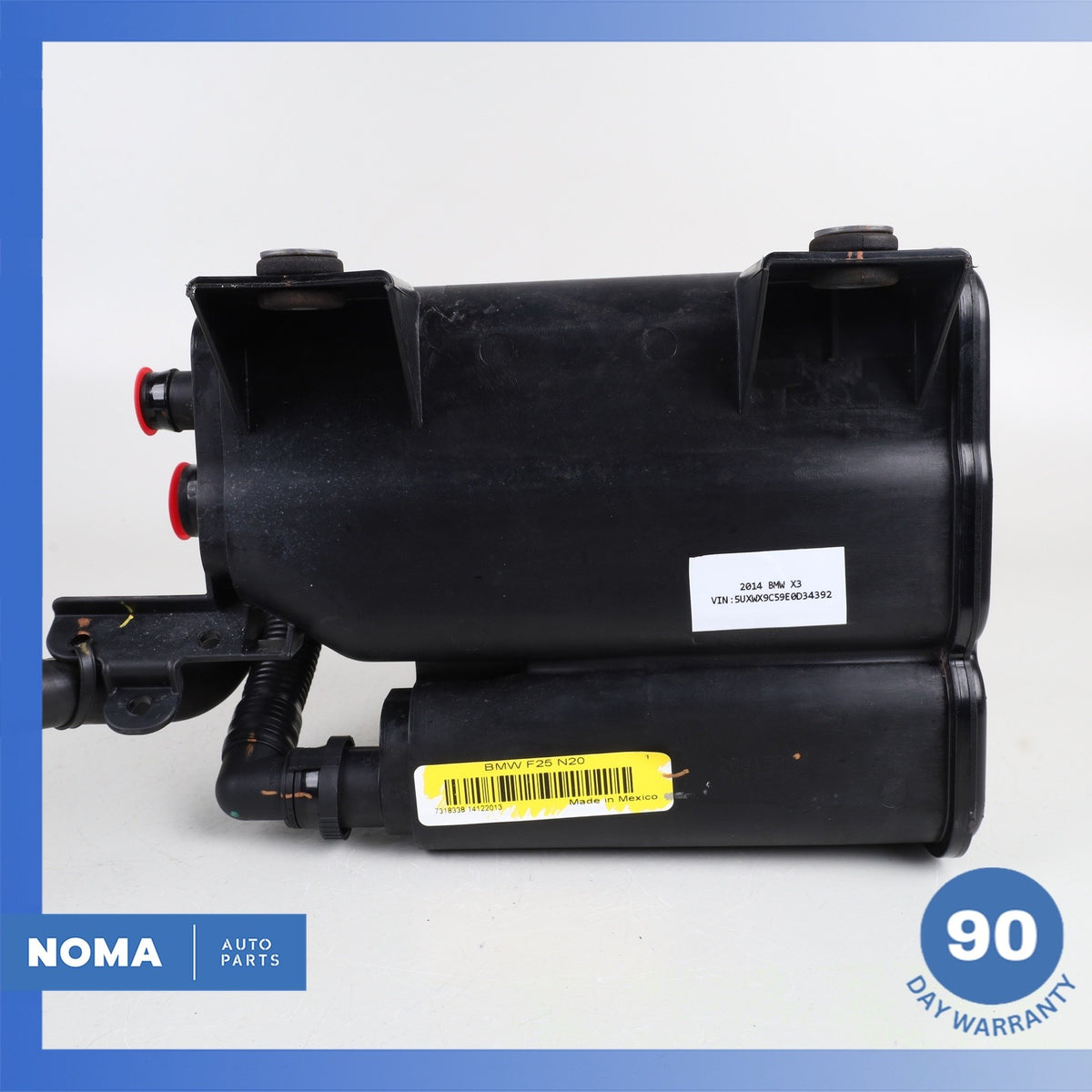 BMW F25 X3 Fuel Vapor Charcoal Canister 7318338 OEM - photo 8