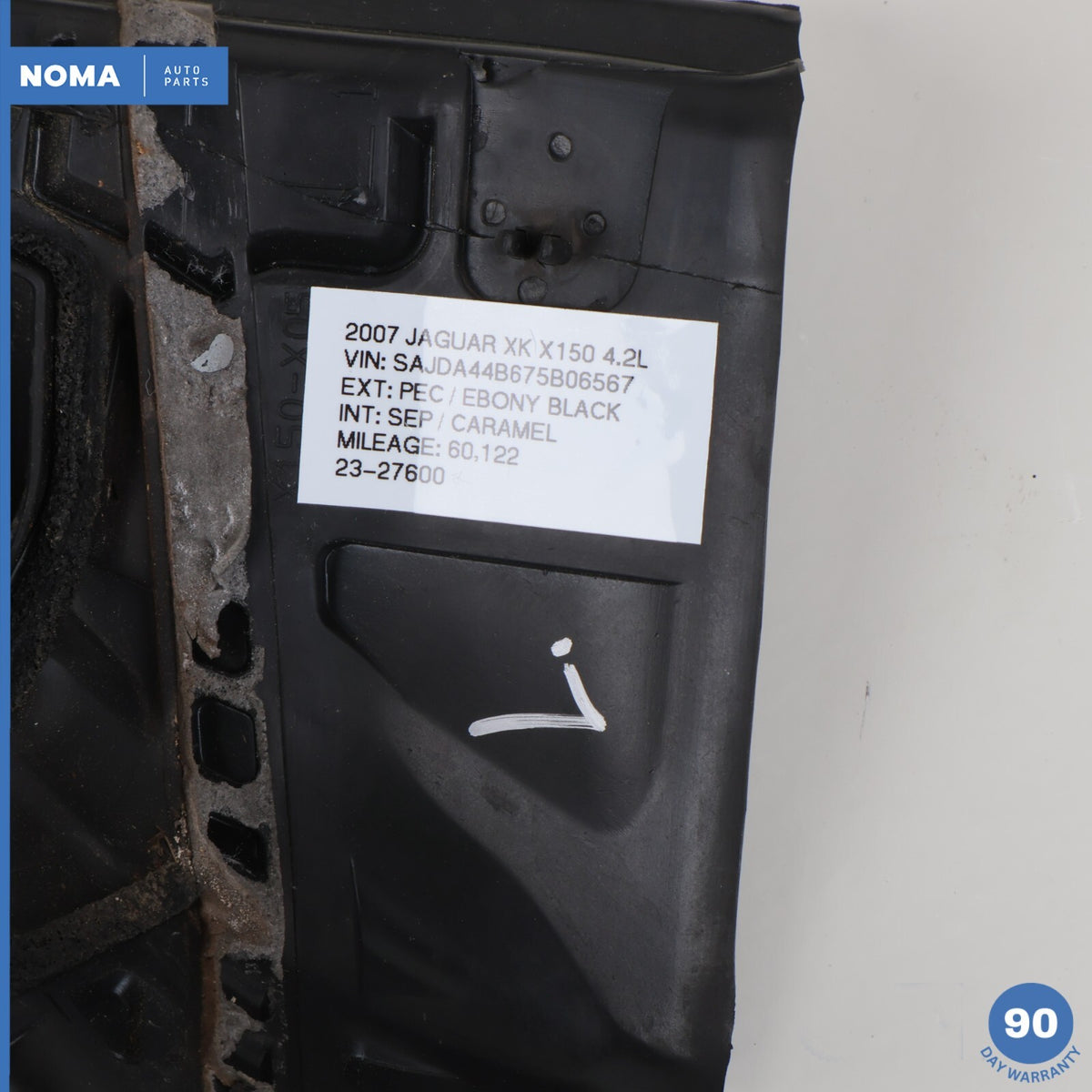 07-15 Jaguar XK XKR X150 Front Left & Right Side Body Weather Strip Seal Set OEM - photo 15