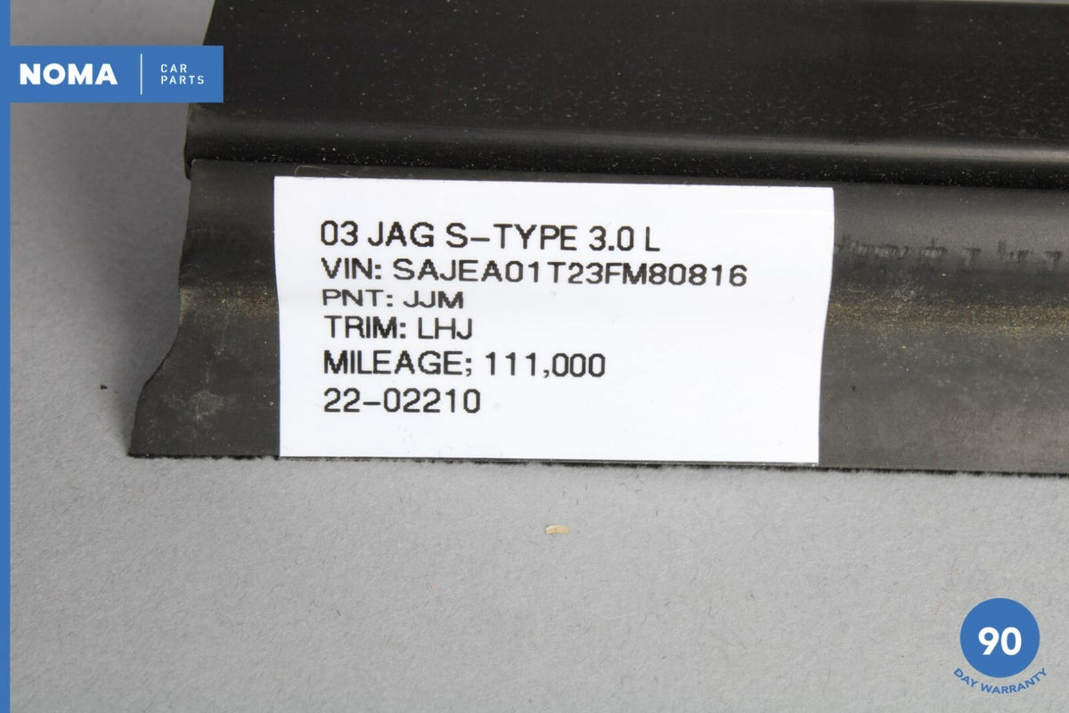 00-08 Jaguar S-Type X202 Rear Right Passenger Side Lower Door Window Seal OEM - photo 12