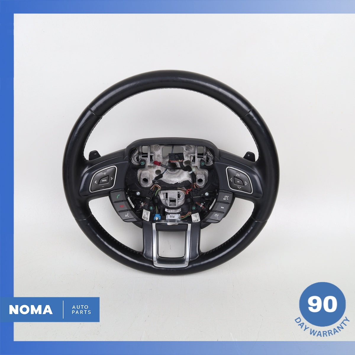 12-19 Land Rover Range Rover Evoque L538 Steering Wheel Black OEM - photo 2