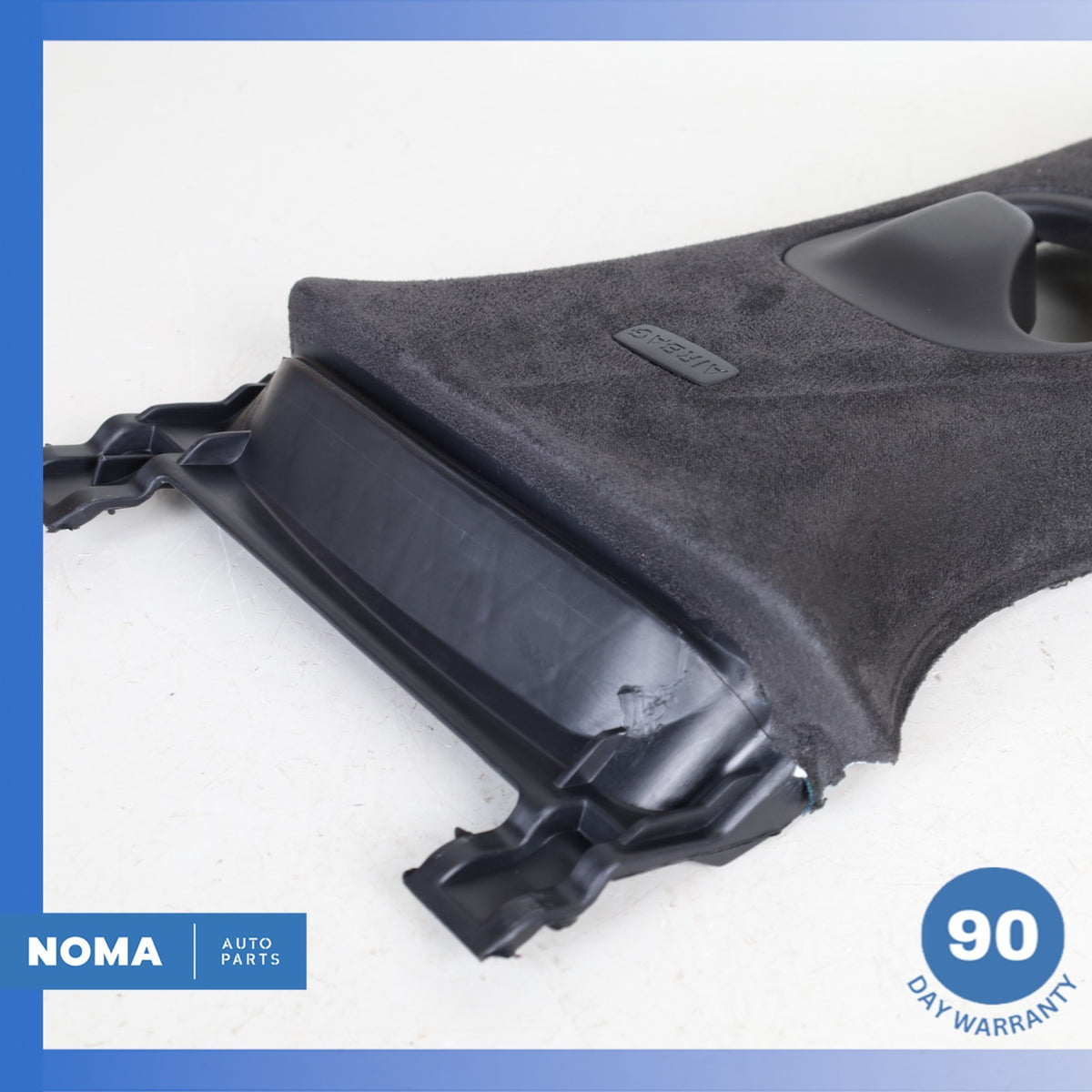 2020 Jaguar X761 F-Pace Right Side B Pillar Trim Panel Suede Black OEM 57k - photo 7