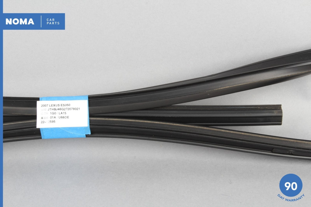 07-12 Lexus ES350 XV40 Rear Left Driver Side Door Window Weatherstrip Seal OEM - photo 8