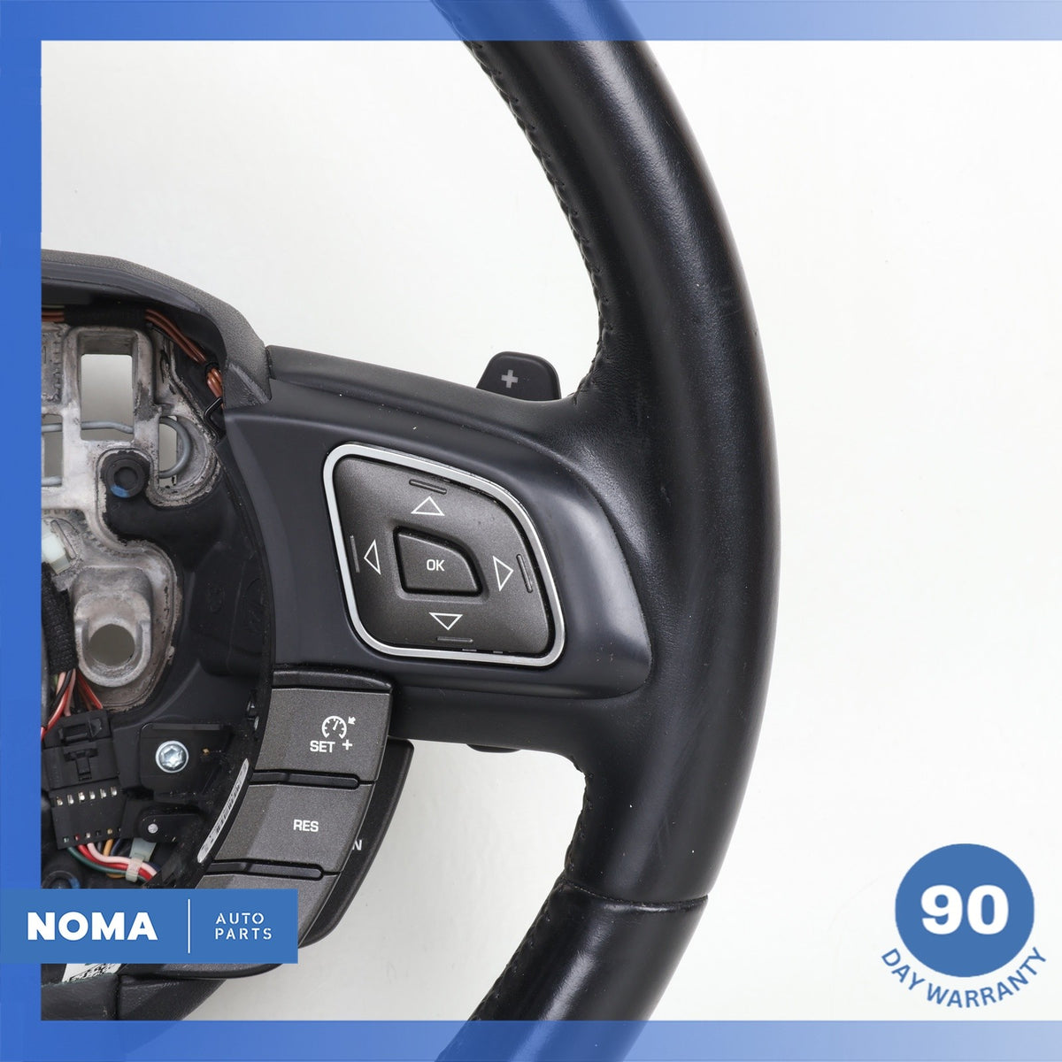12-19 Land Rover Range Rover Evoque L538 Steering Wheel Black OEM - photo 4