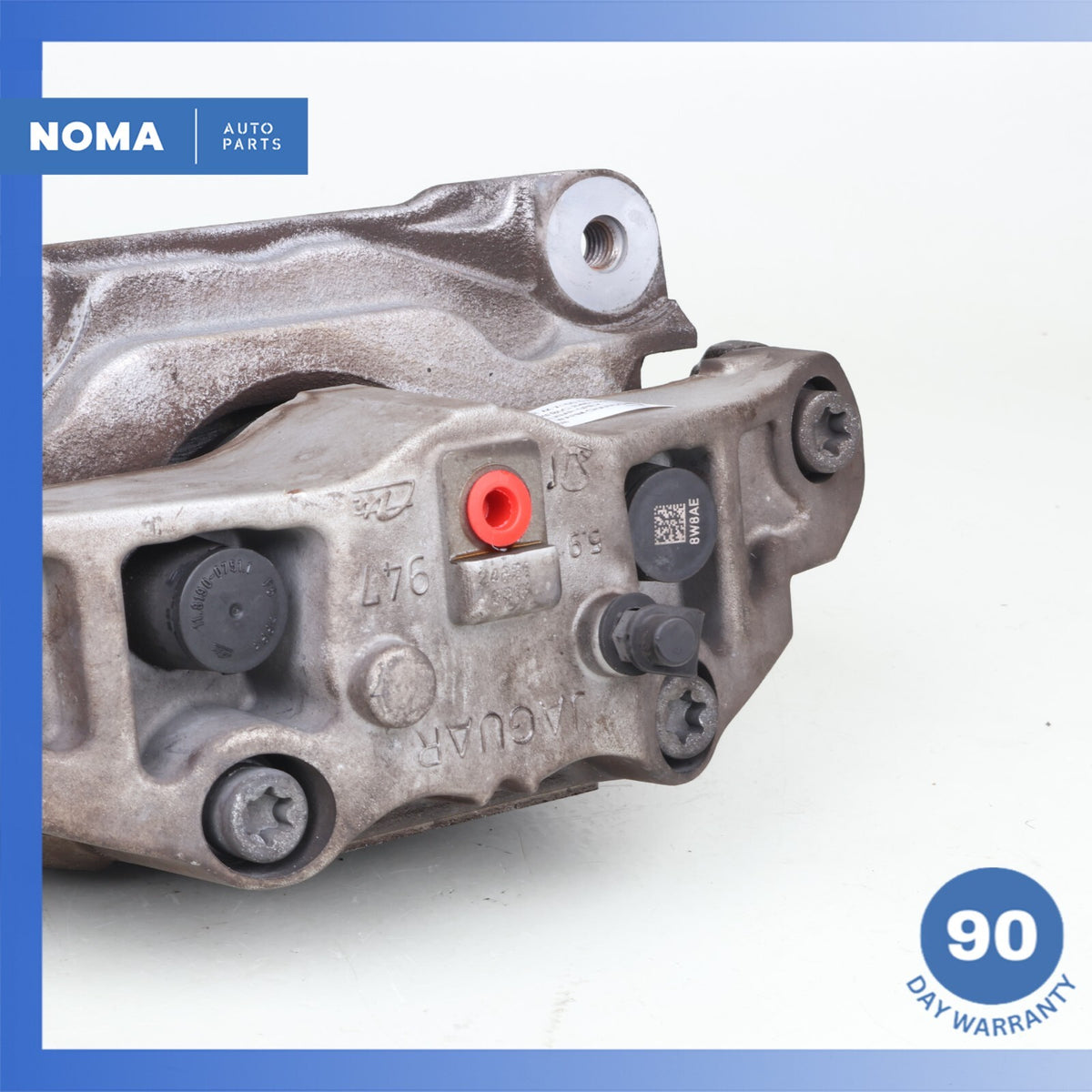 10-15 Jaguar X150 XK XJ Front Left & Right Side Brake Caliper Set of 2 OEM - photo 11